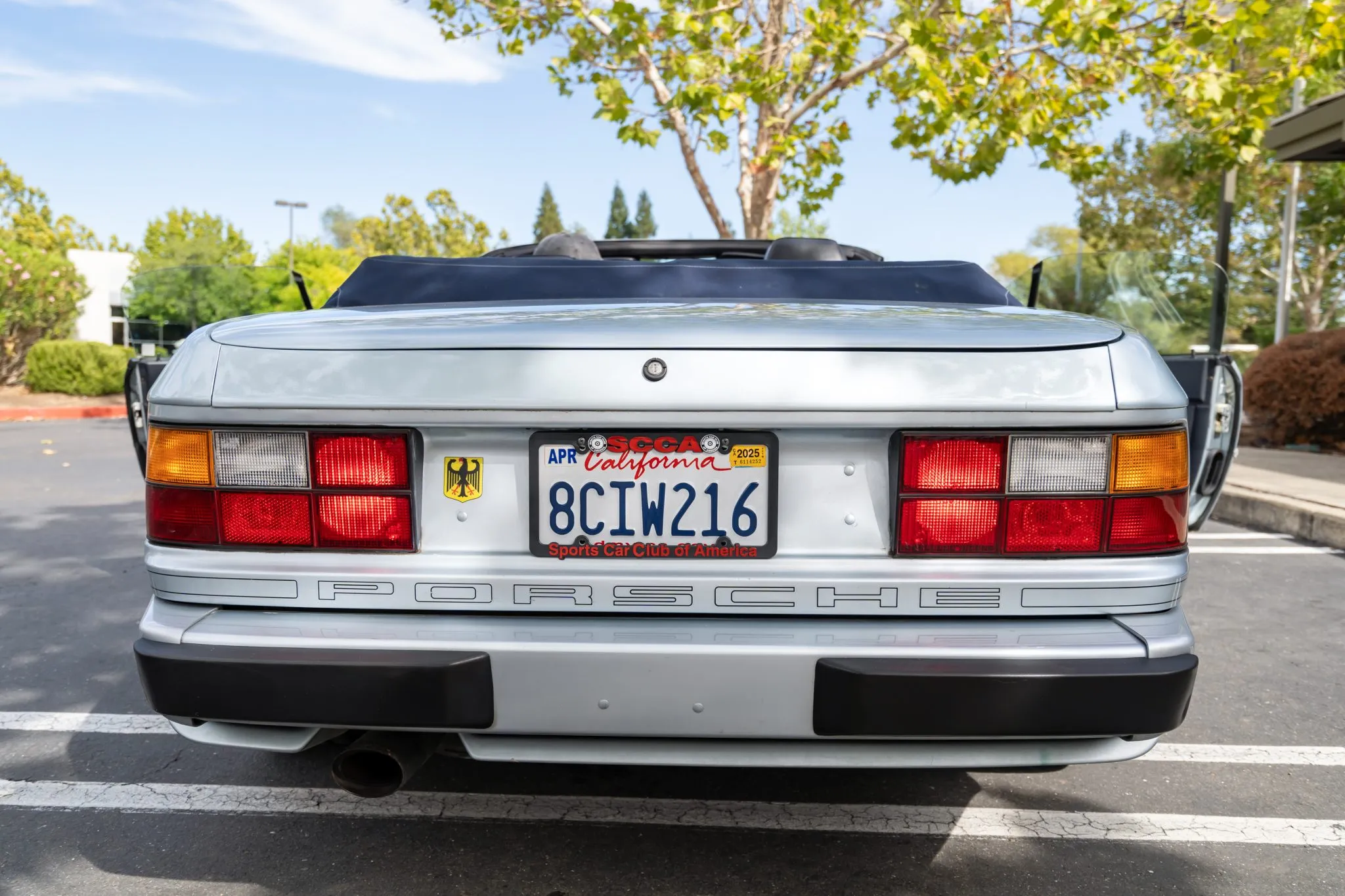 1990 Porsche 944 S2 Cabriolet in Glacier Metallic
