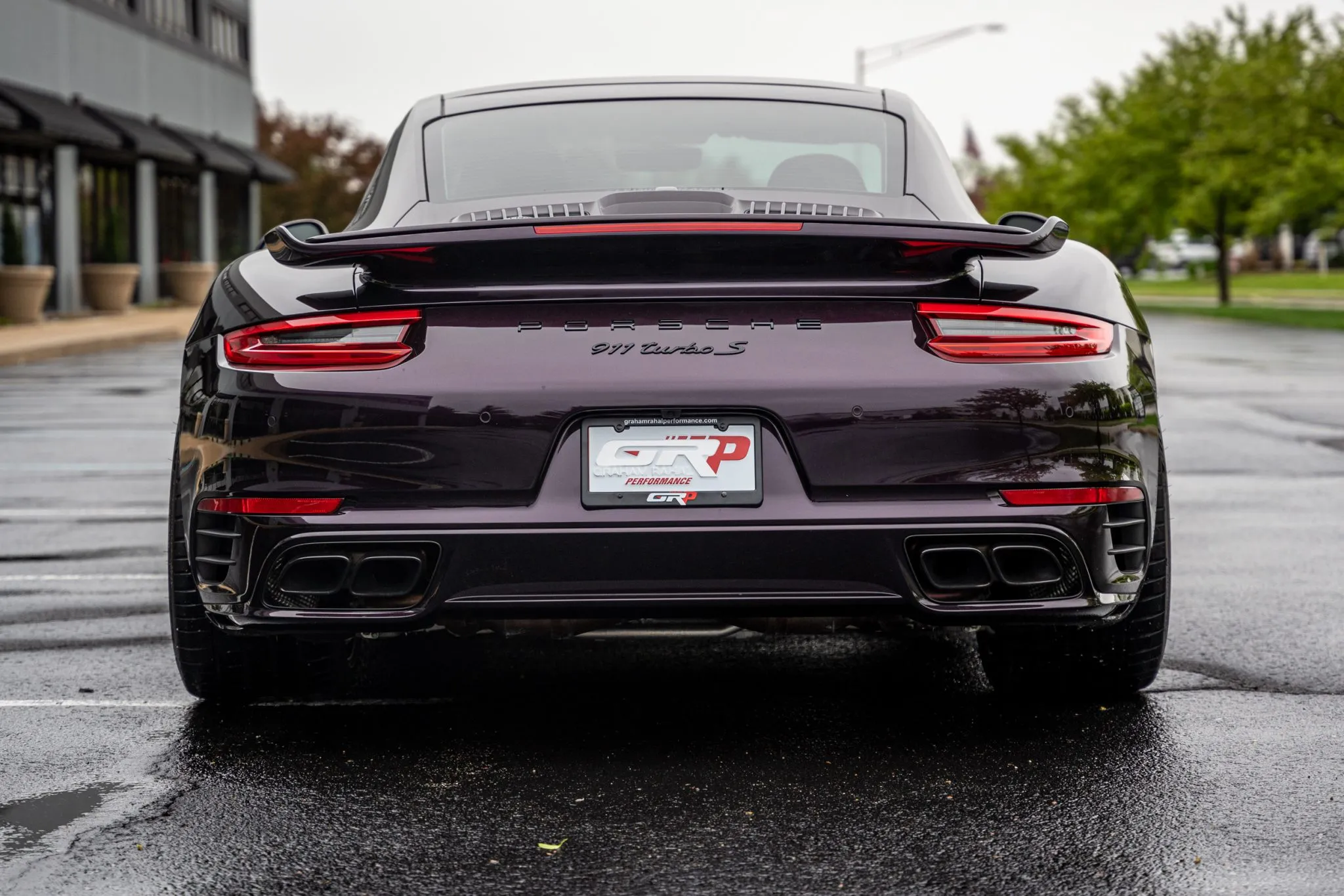 2017 Porsche 911 Turbo S Coupe in Amethyst