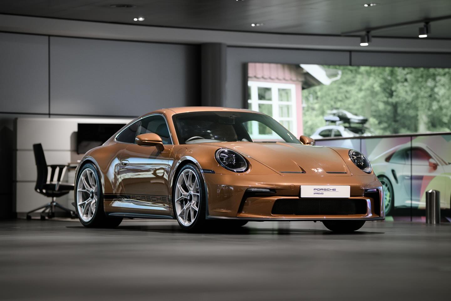 2025 Porsche 911 GT3 Touring in Cognac Metallic