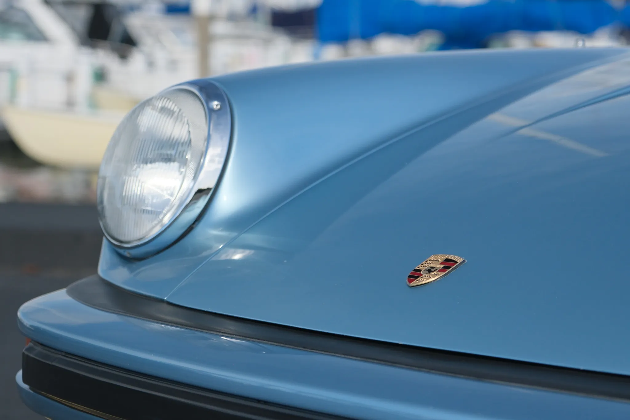 1980 Porsche 911SC Coupe in Light Blue Metallic