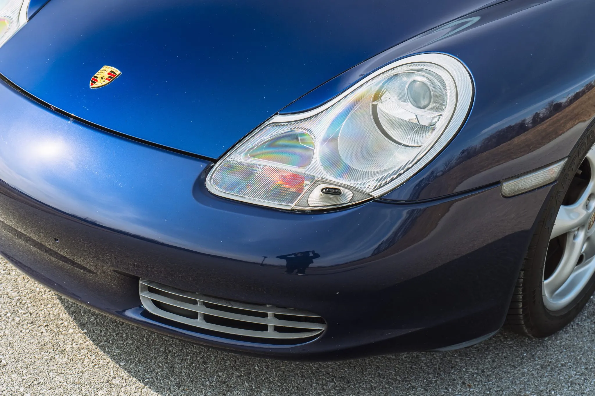 1999 Porsche Boxster in Iris Blue Metallic
