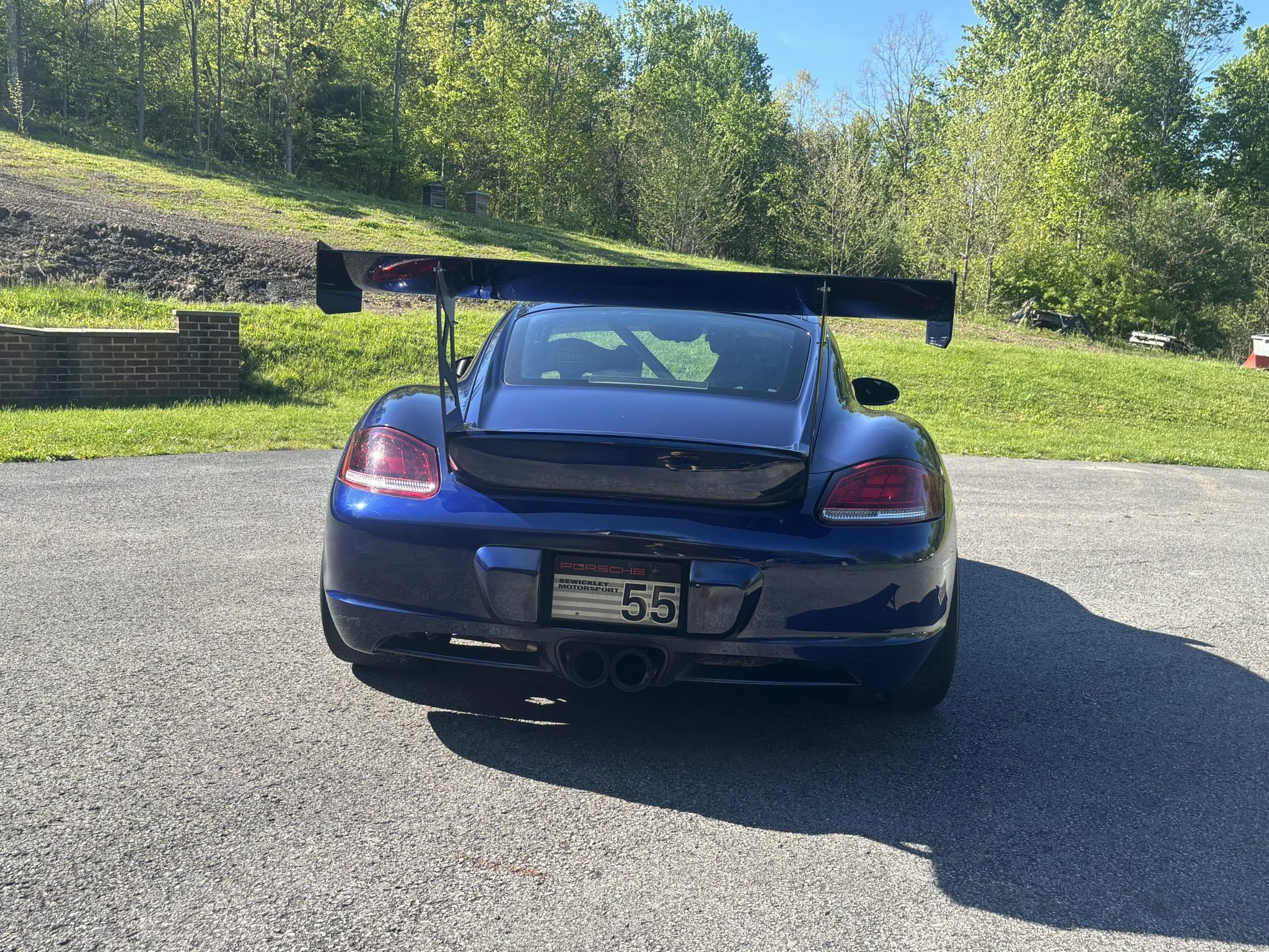 2006 Porsche Cayman S in Lapis Blue Metallic