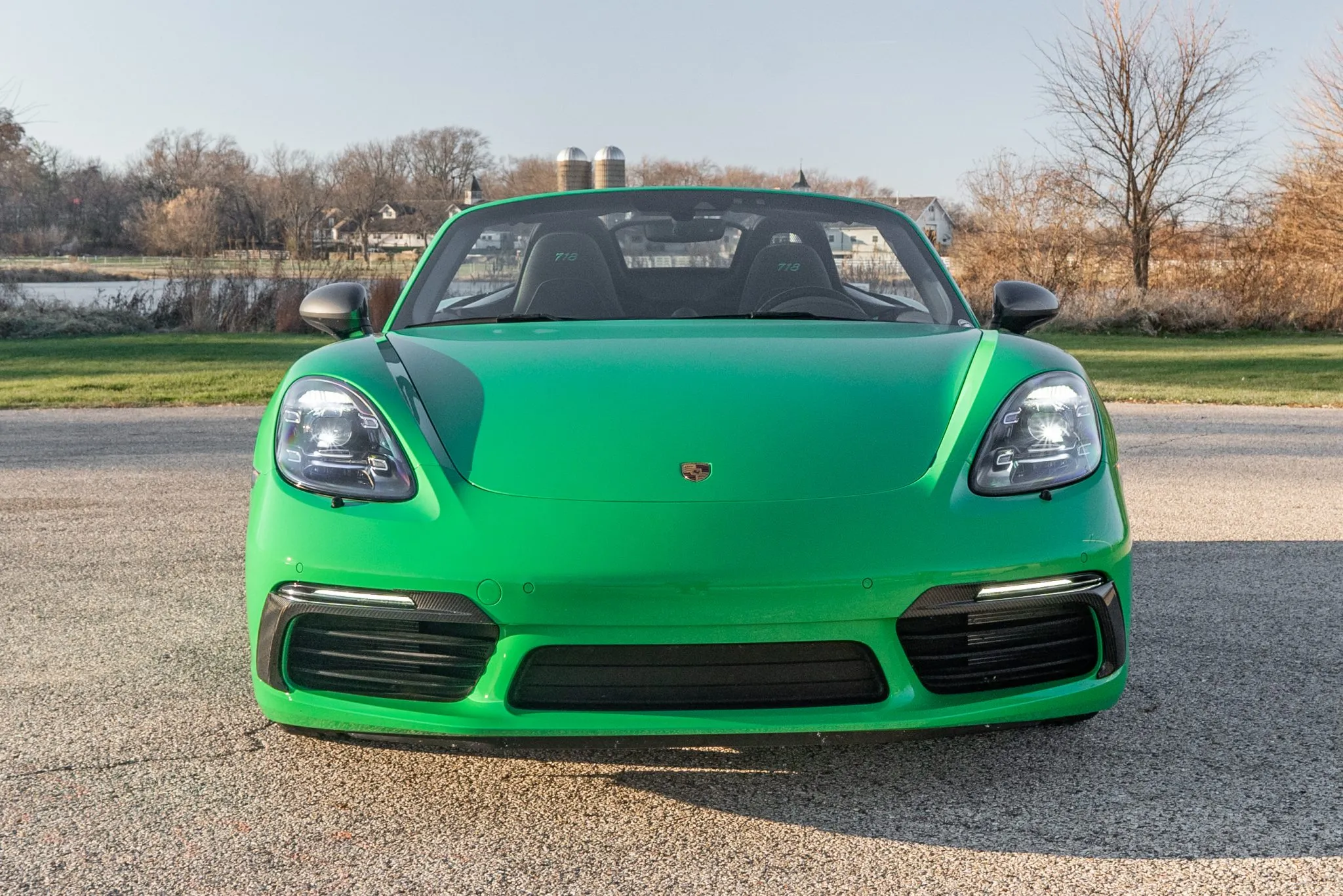 2021 Porsche 718 Boxster T 4.0 in Python Green