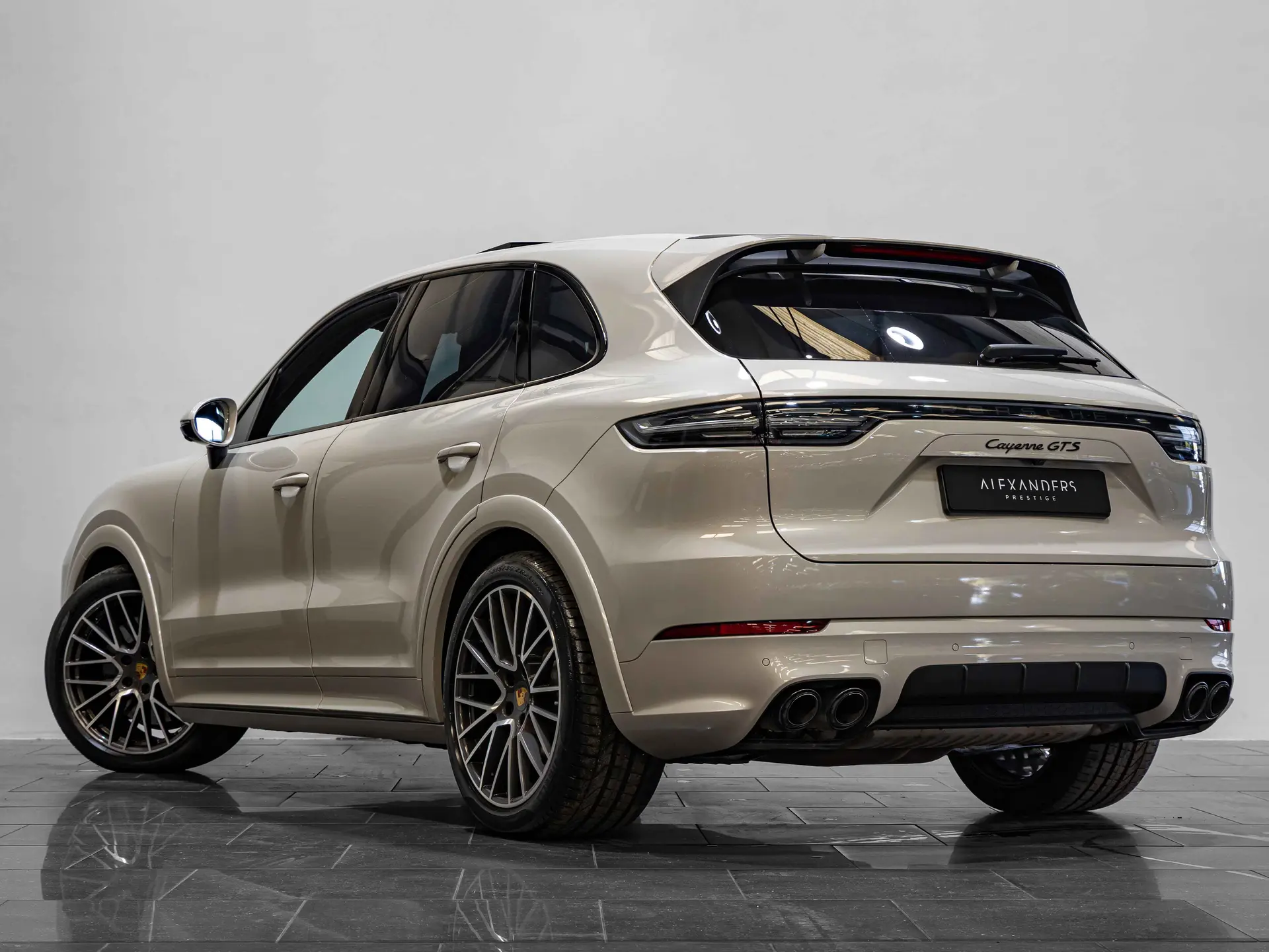 2022 Porsche Cayenne GTS in Cashmere Beige Metallic