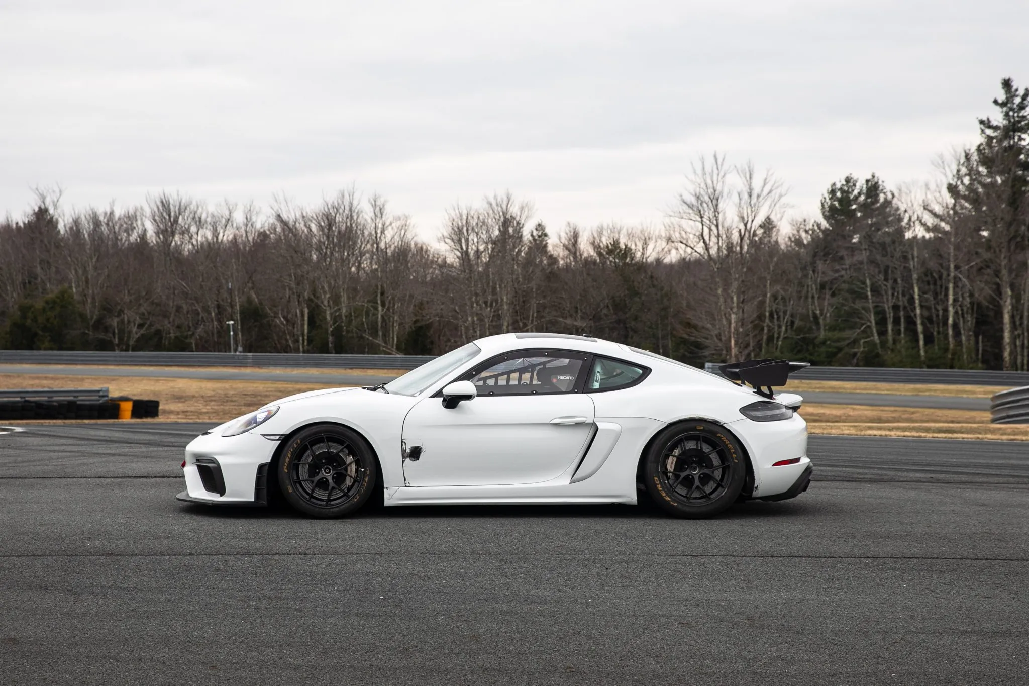 2019 Porsche 718 Cayman GT4 Clubsport Competition in White