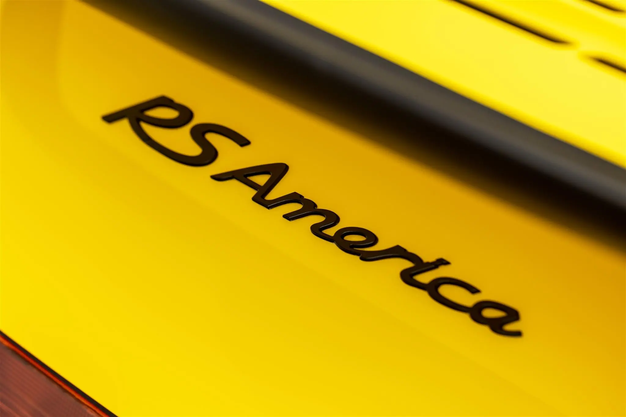 1993 Porsche 911 RS America in Ferrari Yellow