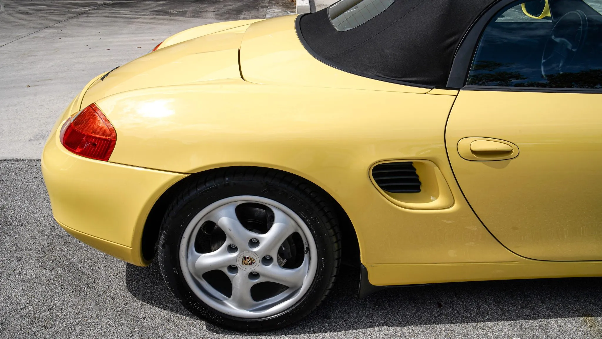 1999 Porsche Boxster in Pastel Yellow