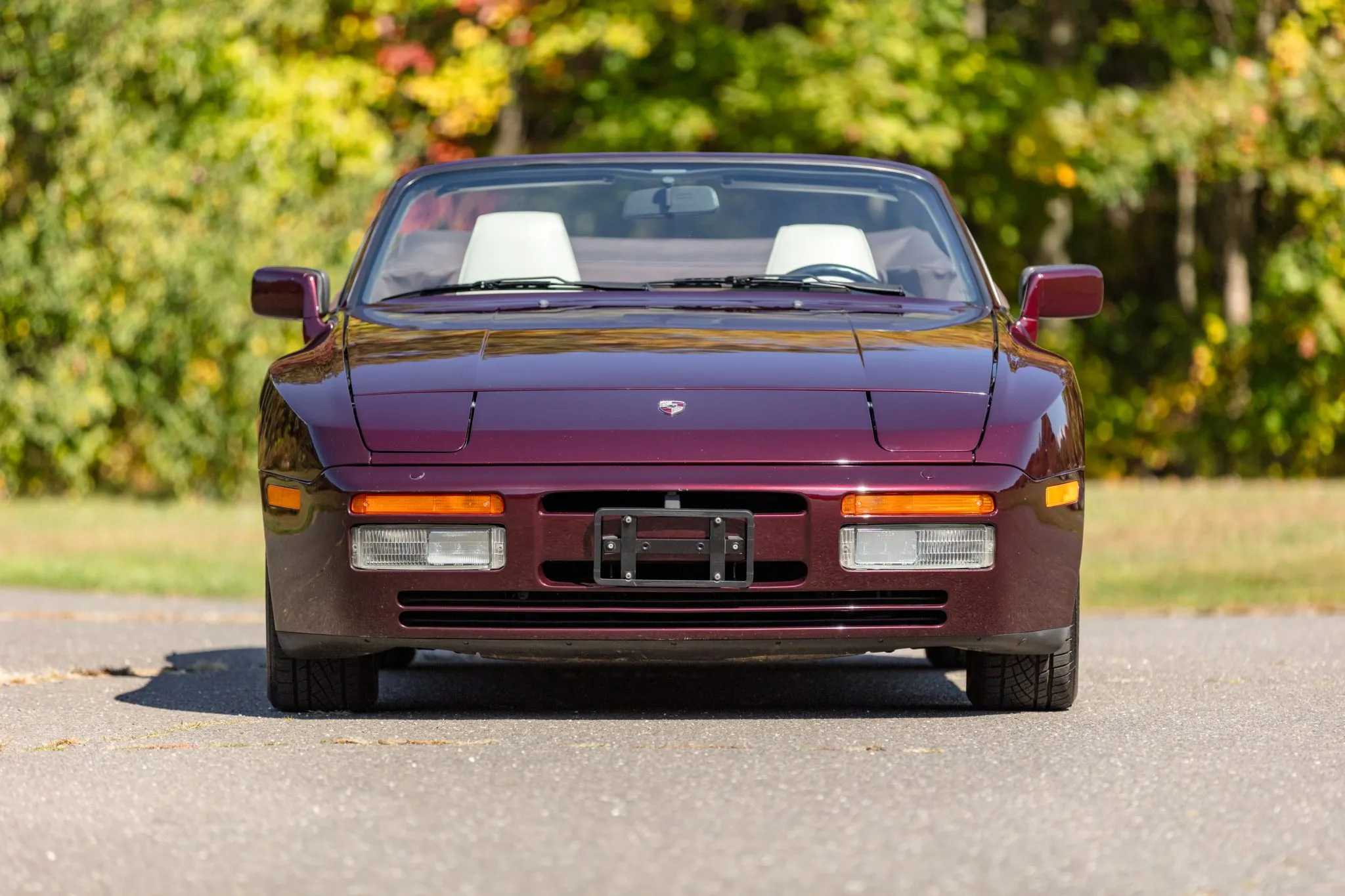 1990 Porsche 944 S2 Cabriolet in Cyclamen Red Pearl