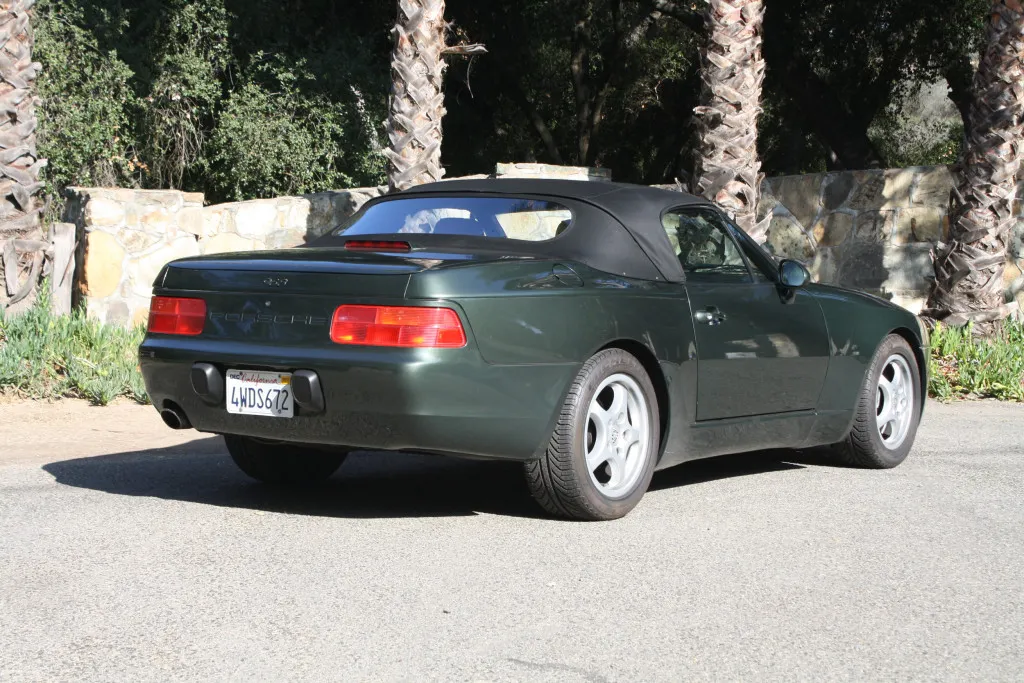 1993 Porsche 968 Cabriolet in Oak Green Metallic