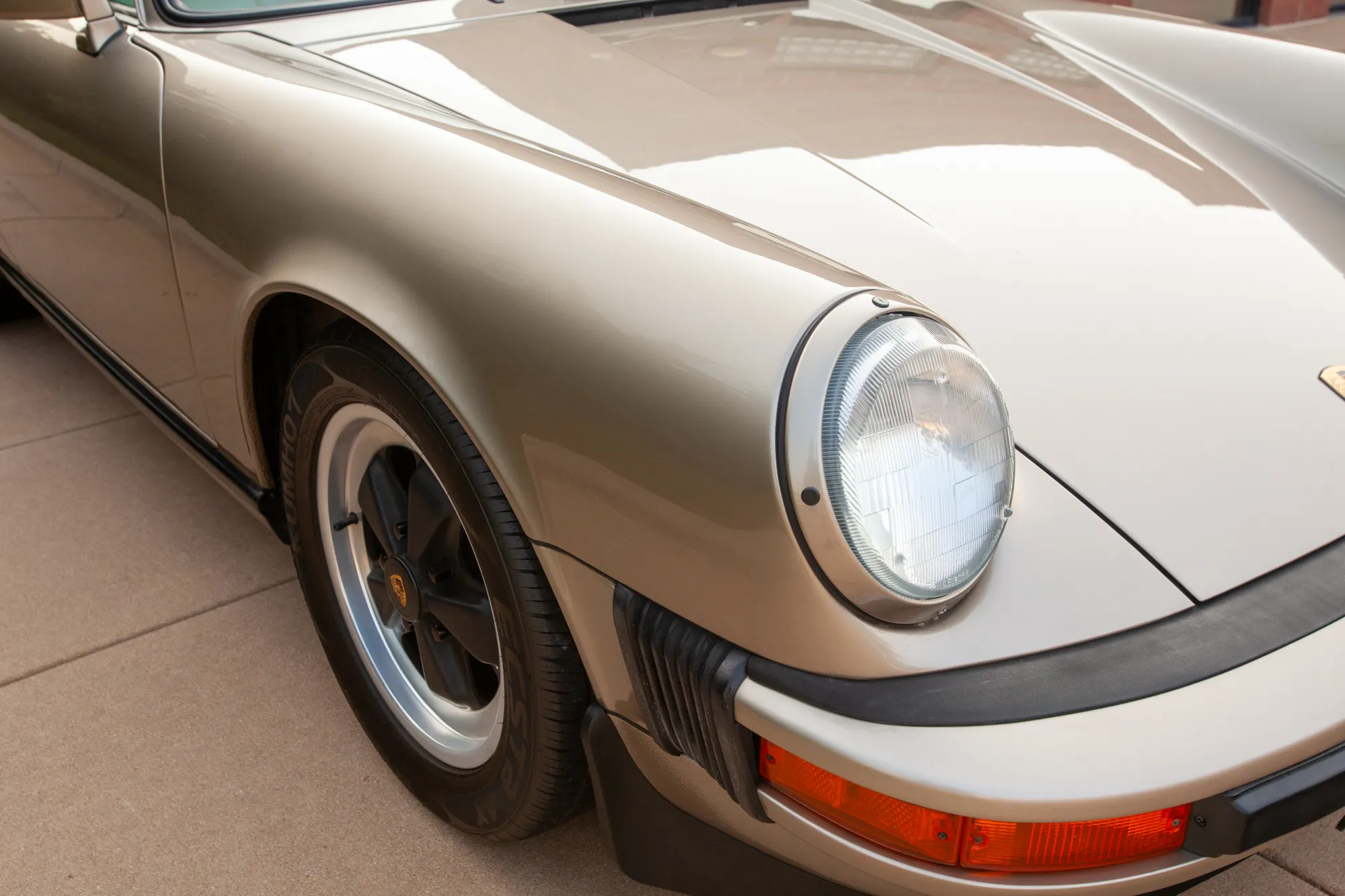 1987 Porsche 911 Carrera Coupe G50 in White Gold Metallic