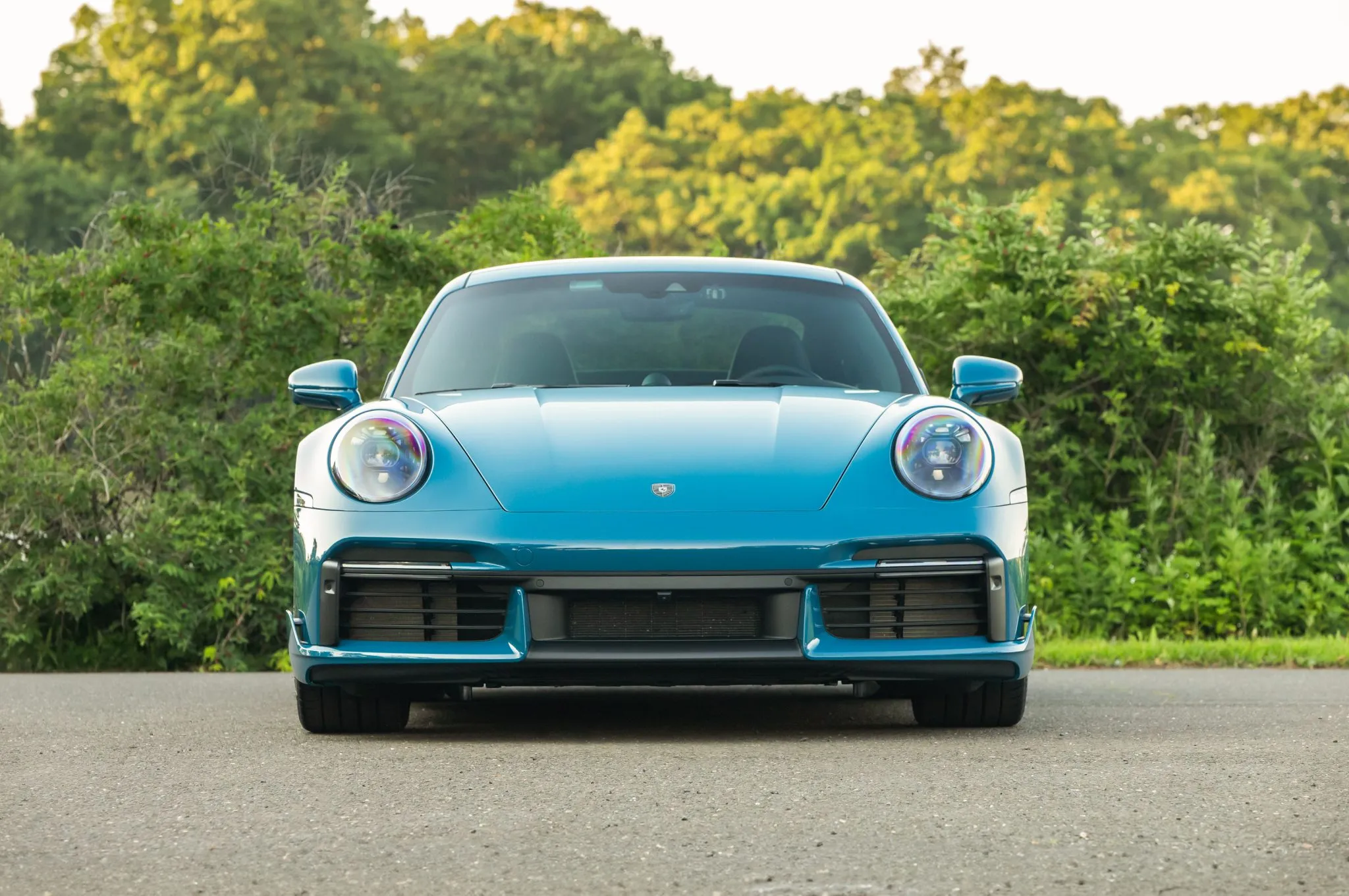 2022 Porsche 911 Turbo S Coupe in Oslo Blue