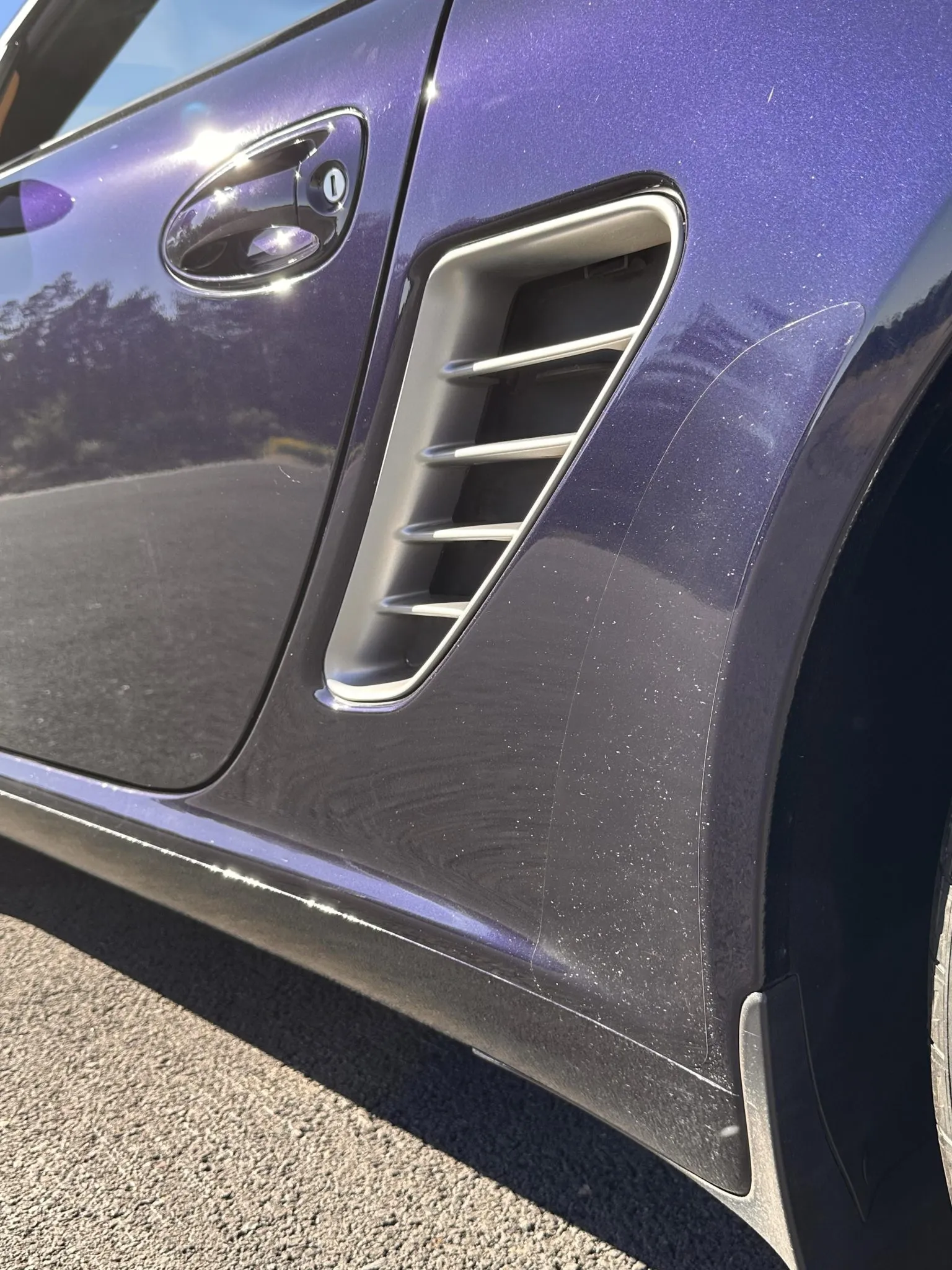 2008 Porsche Boxster in Midnight Blue Metallic