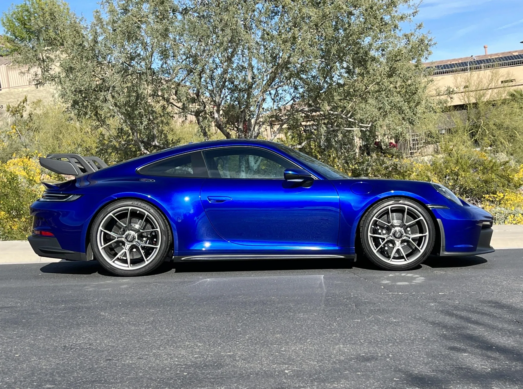 2022 Porsche 911 GT3 in San Marino Blue