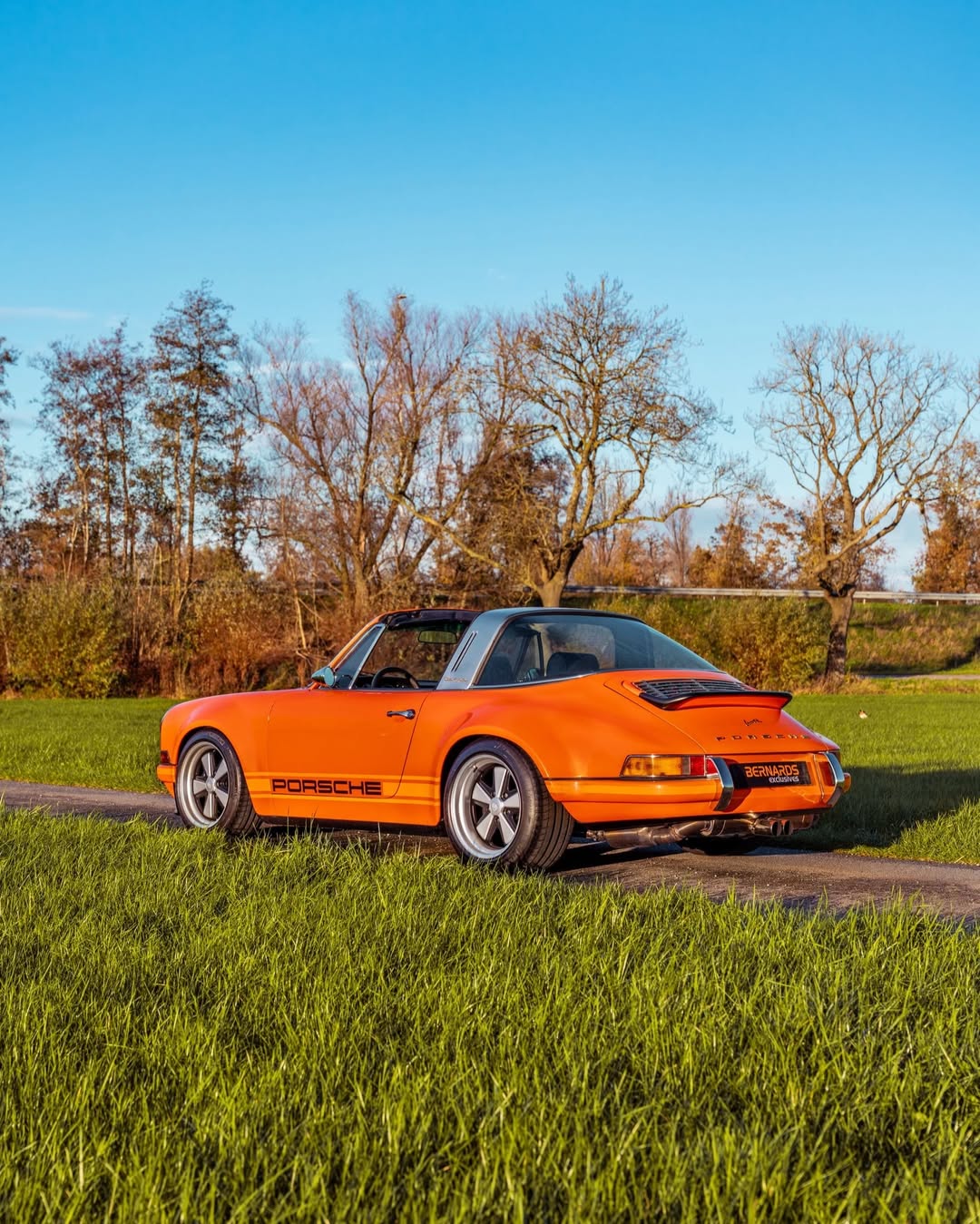 1990 Porsche 911 Targa by Lammertink in Orange Pearl