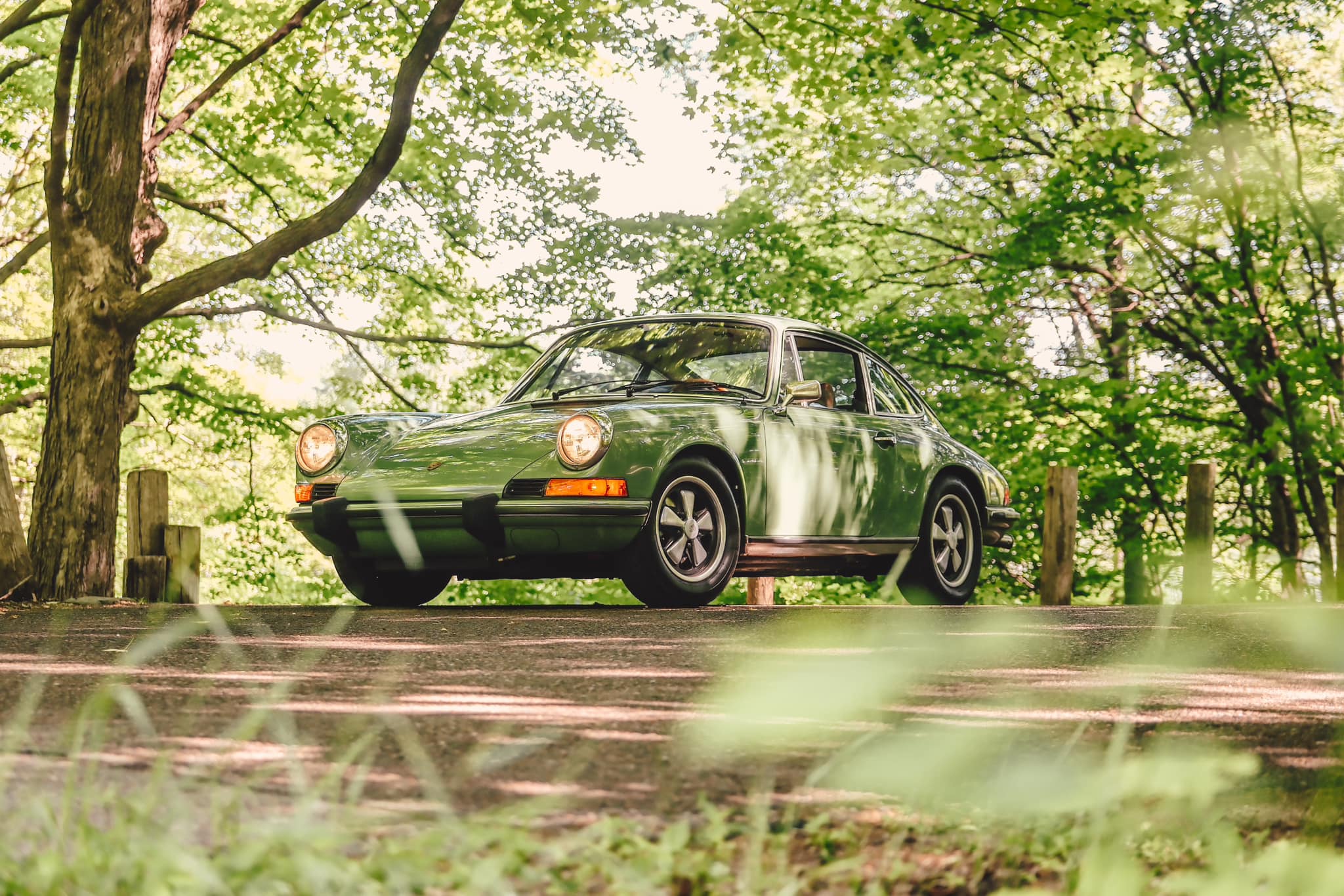 1973 Porsche 911T in Bush (Leaf) Green