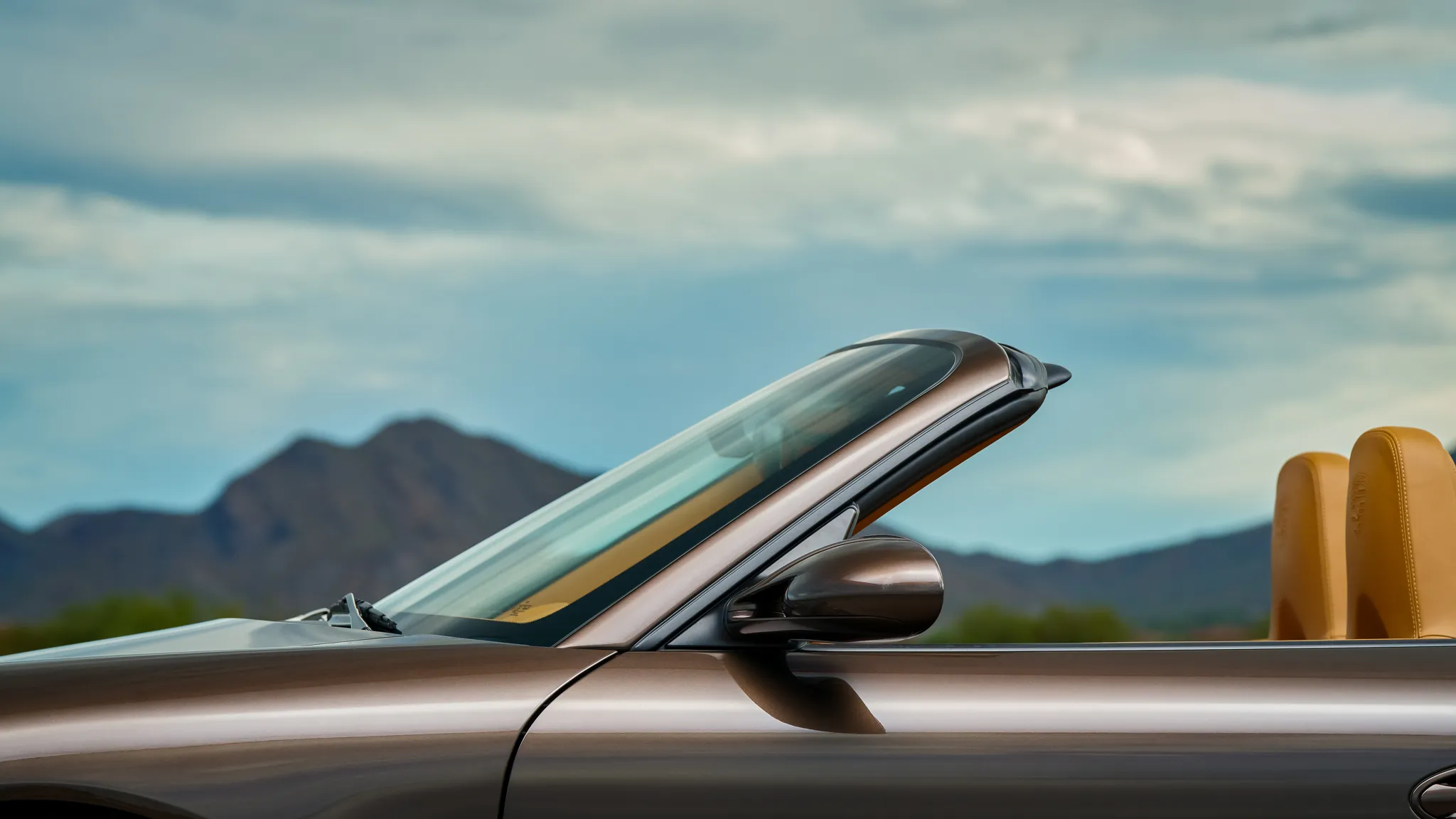 2008 Porsche 911 Carrera 4S Cabriolet in Macadamia Metallic