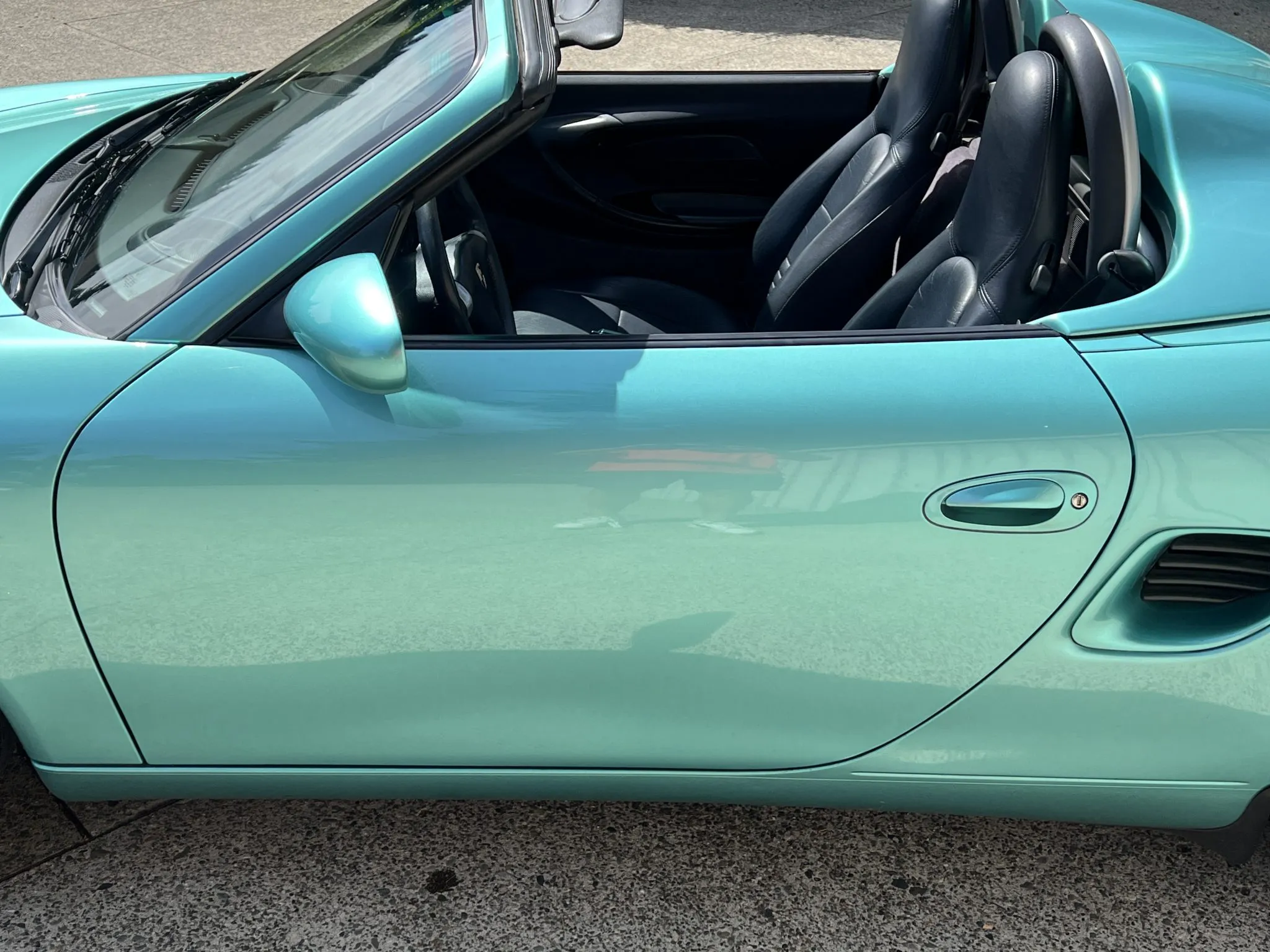 1999 Porsche Boxster in Ocean Jade Metallic