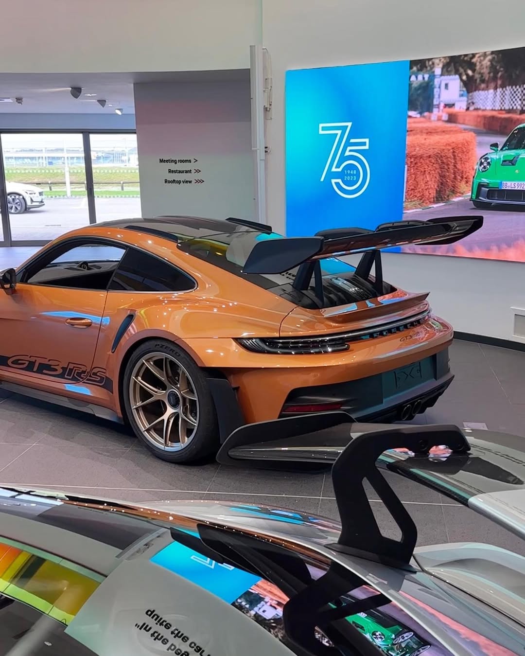 2023 Porsche 911 GT3 RS Weissach in Nordic Gold Metallic