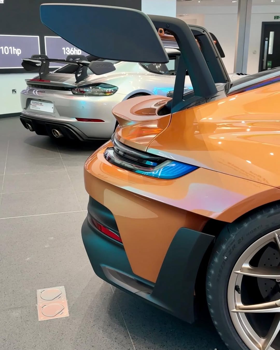 2023 Porsche 911 GT3 RS Weissach in Nordic Gold Metallic