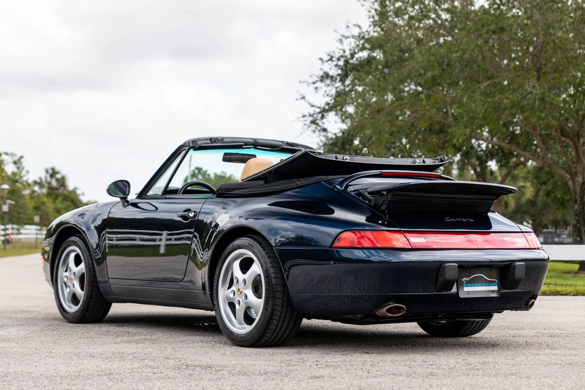 1995 Porsche 911 Carrera Cabriolet in Midnight Blue Pearl