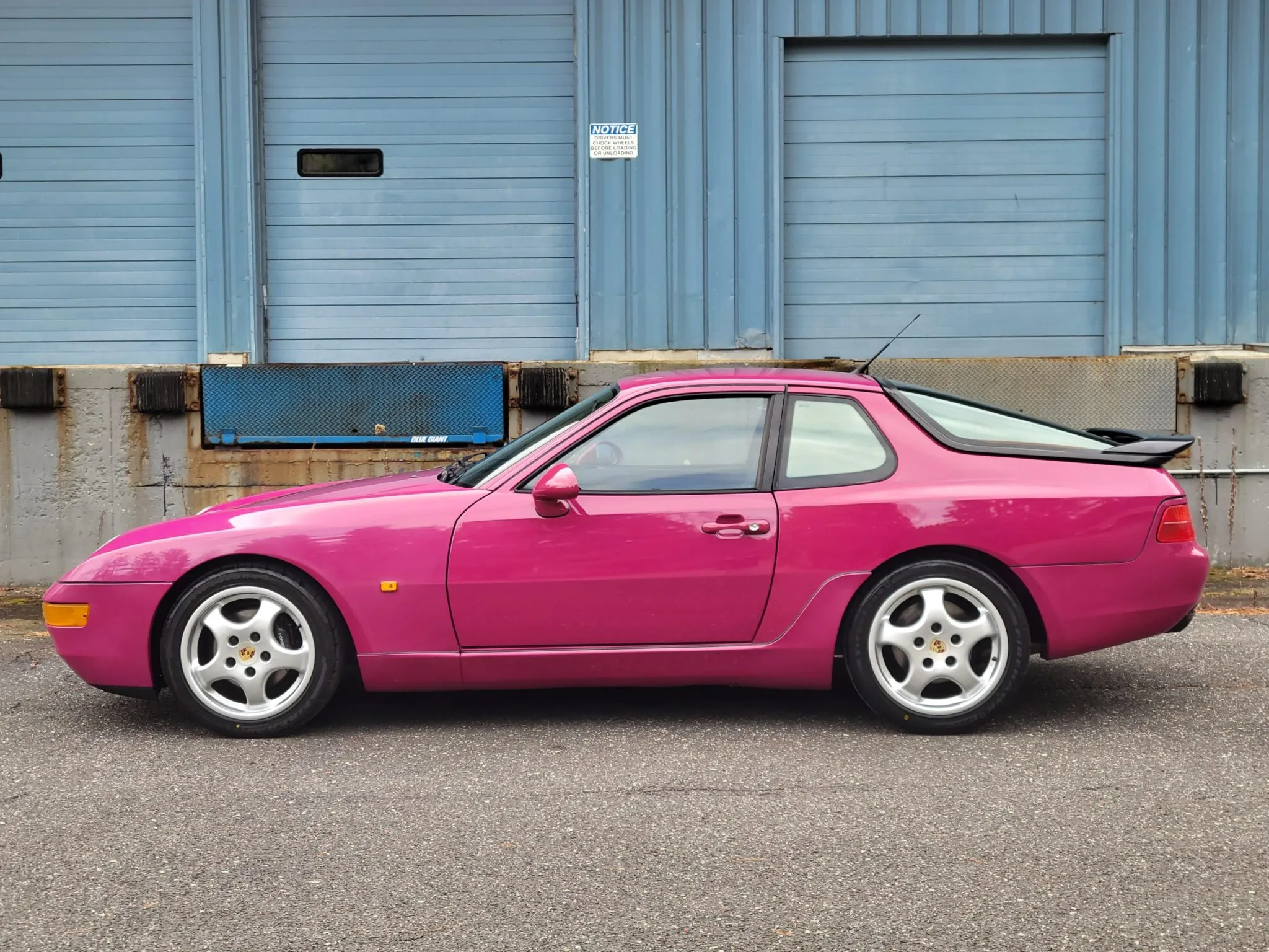 1992 Porsche 968 Coupe in Rubystone Red