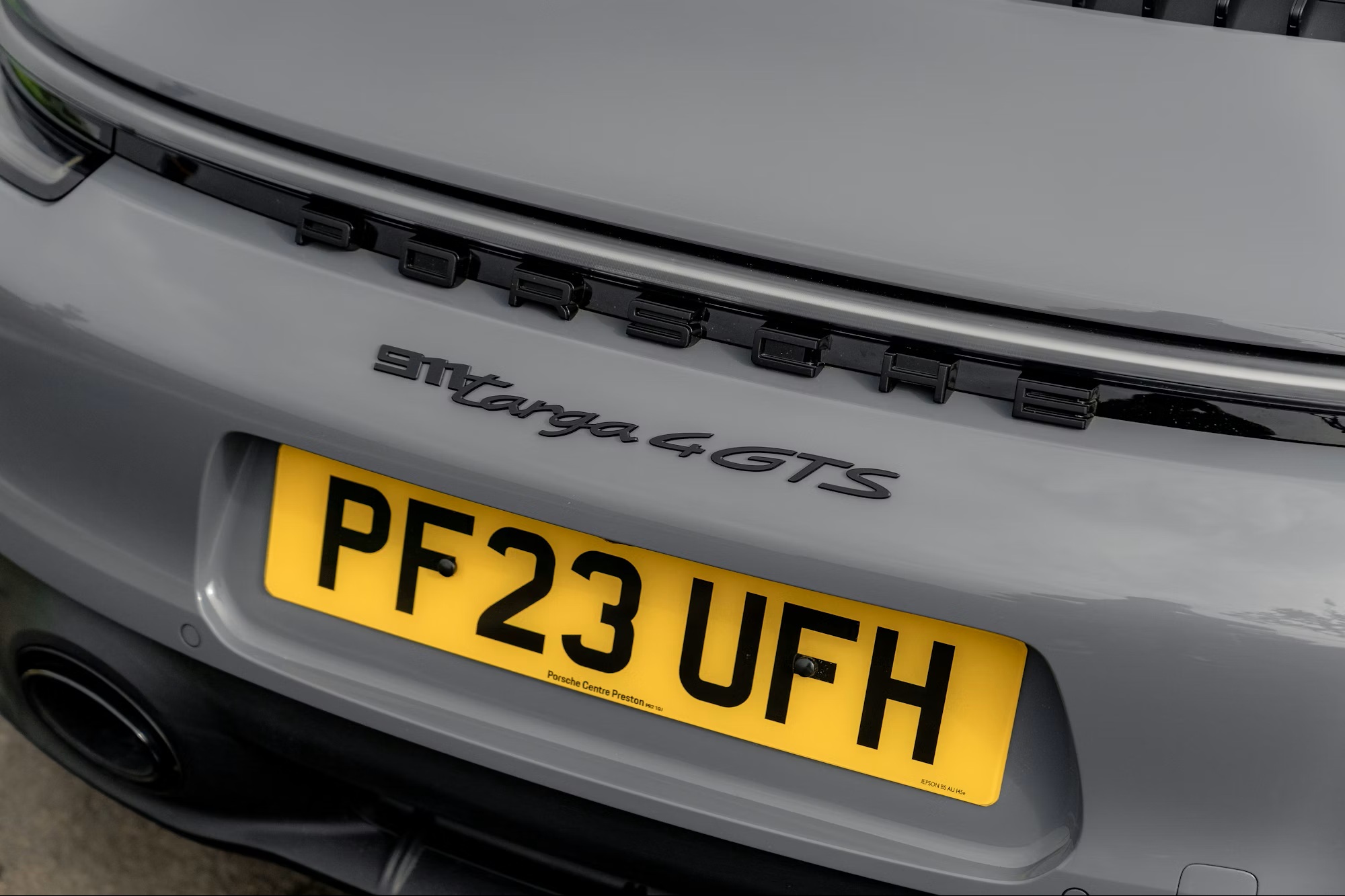 2023 Porsche 911 (992) Targa 4 GTS in Arctic Grey