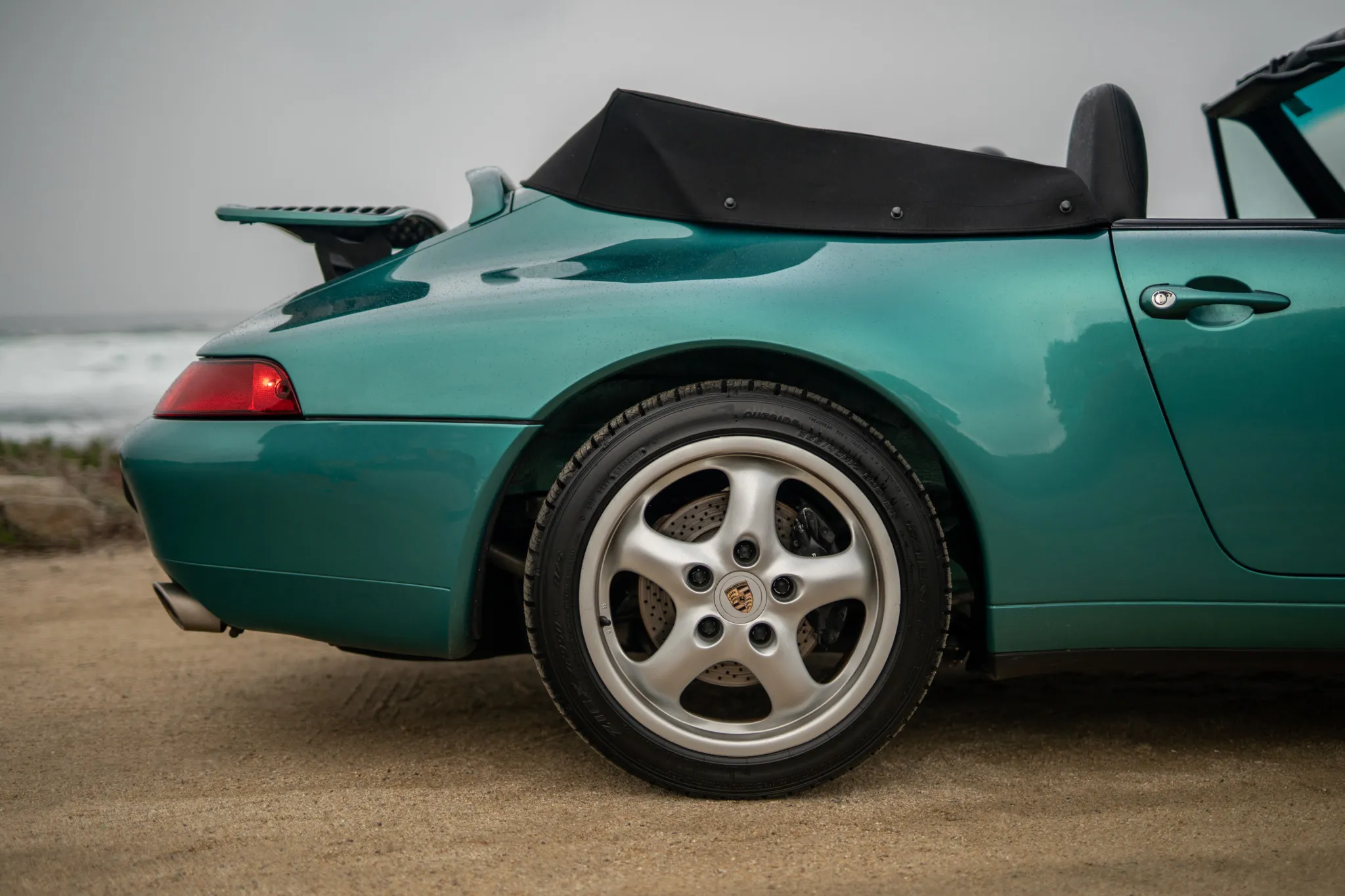 1996 Porsche 911 Carrera Cabriolet in Wimbledon Green Metallic