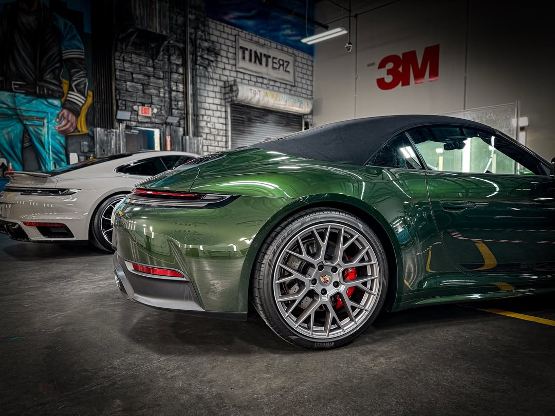 2025 Porsche 911 Carrera S in Deep Green Metallic