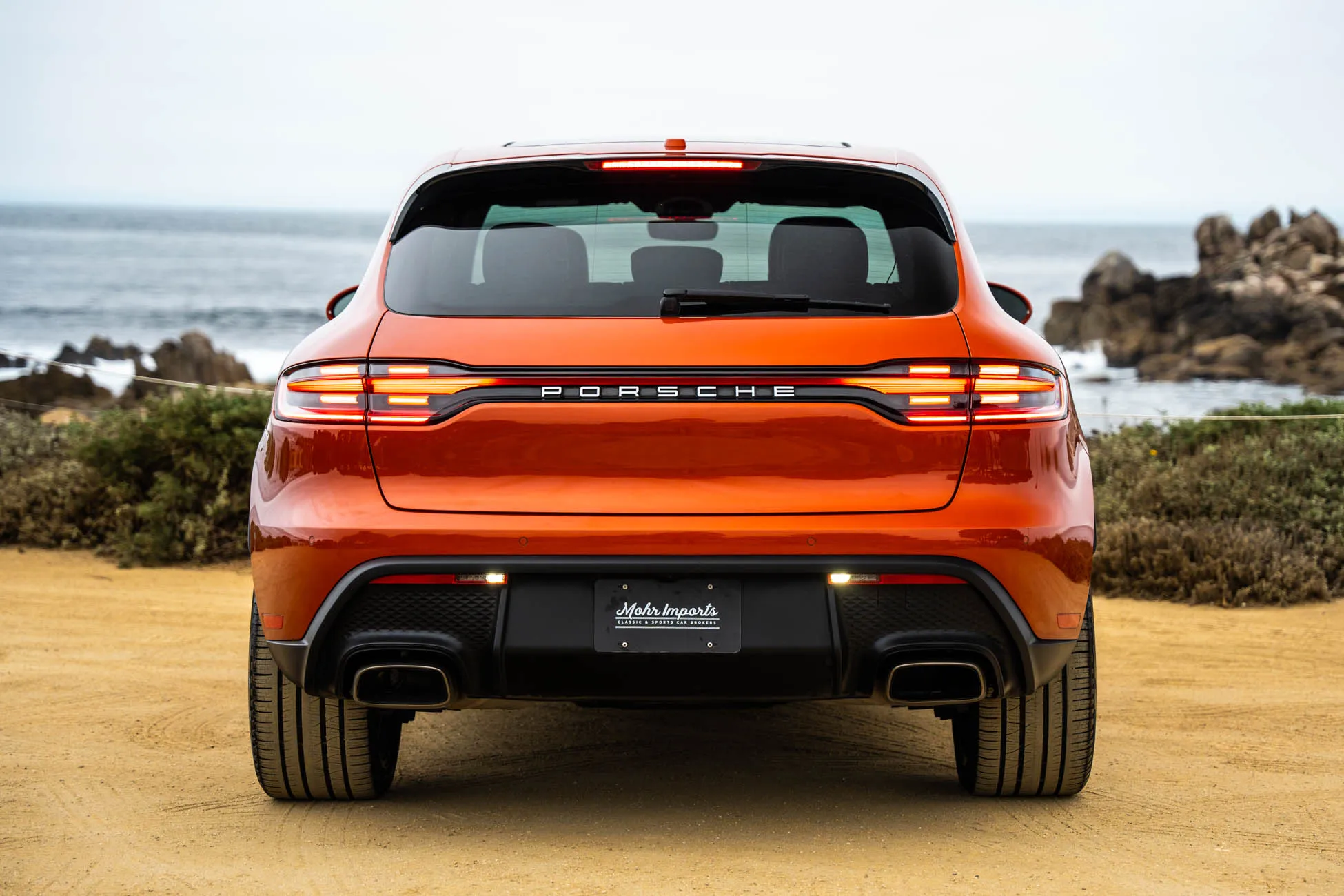 2022 Porsche Macan in Papaya Metallic