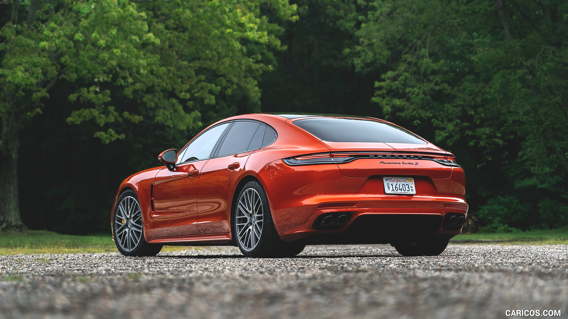 2021 Porsche Panamera Turbo S in Papaya Metallic