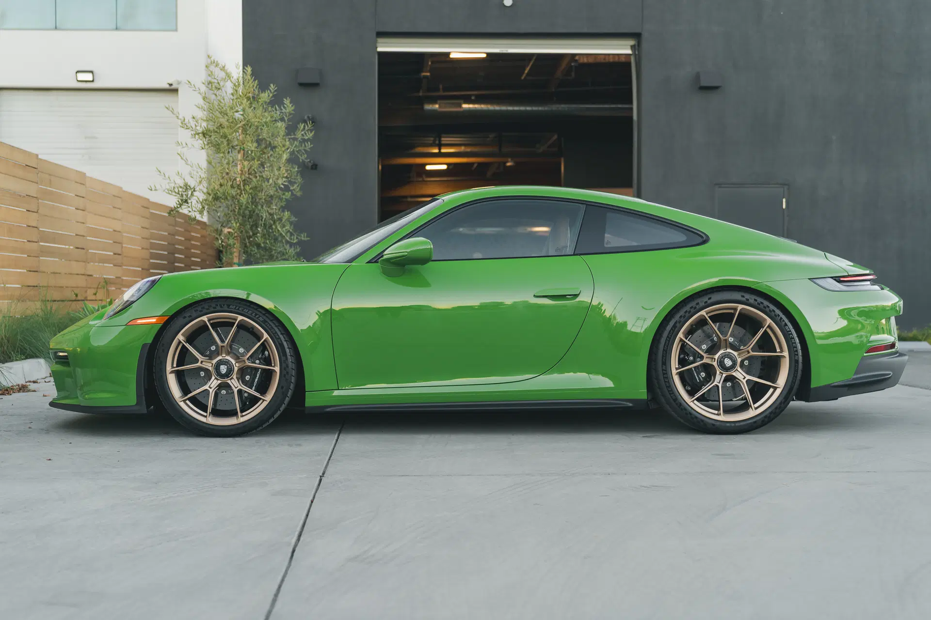 2022 Porsche 911 GT3 Touring in Willow Green