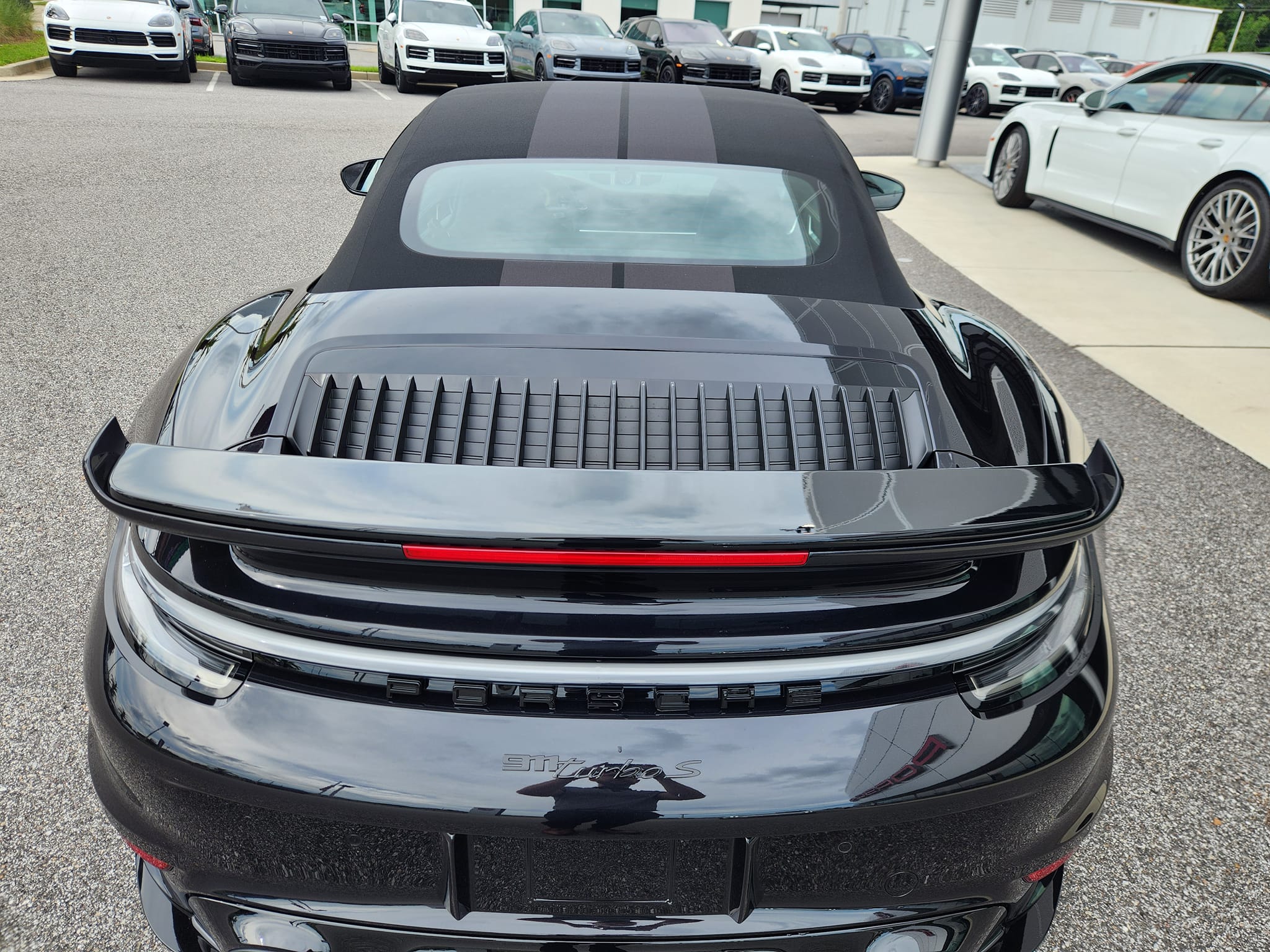 2024 Porsche 911 Turbo S in Diamond Black Metallic