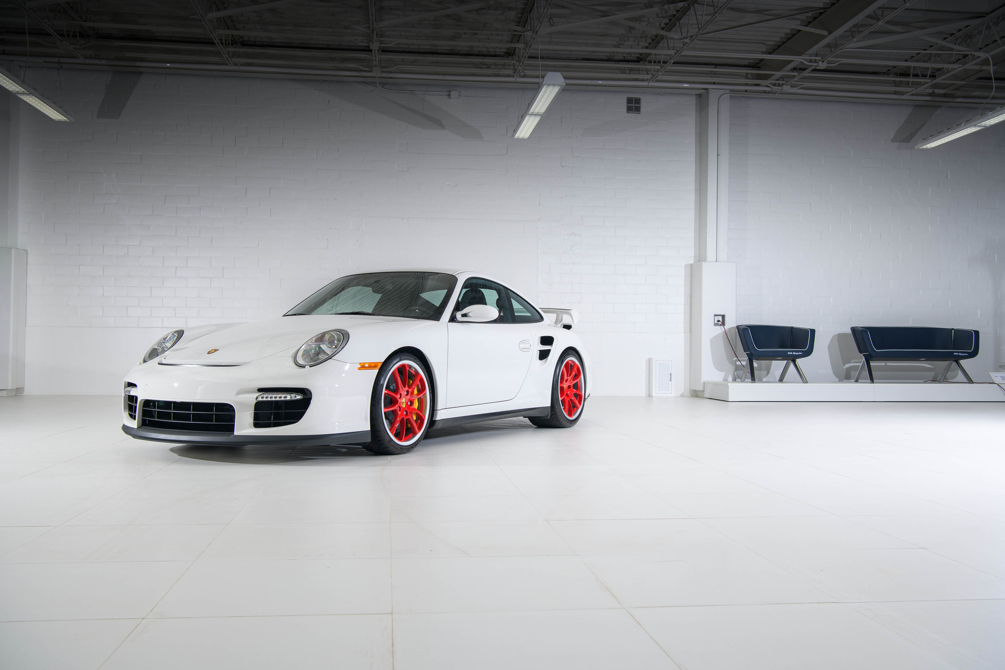 2008 Porsche 911 GT2 in Carrara White
