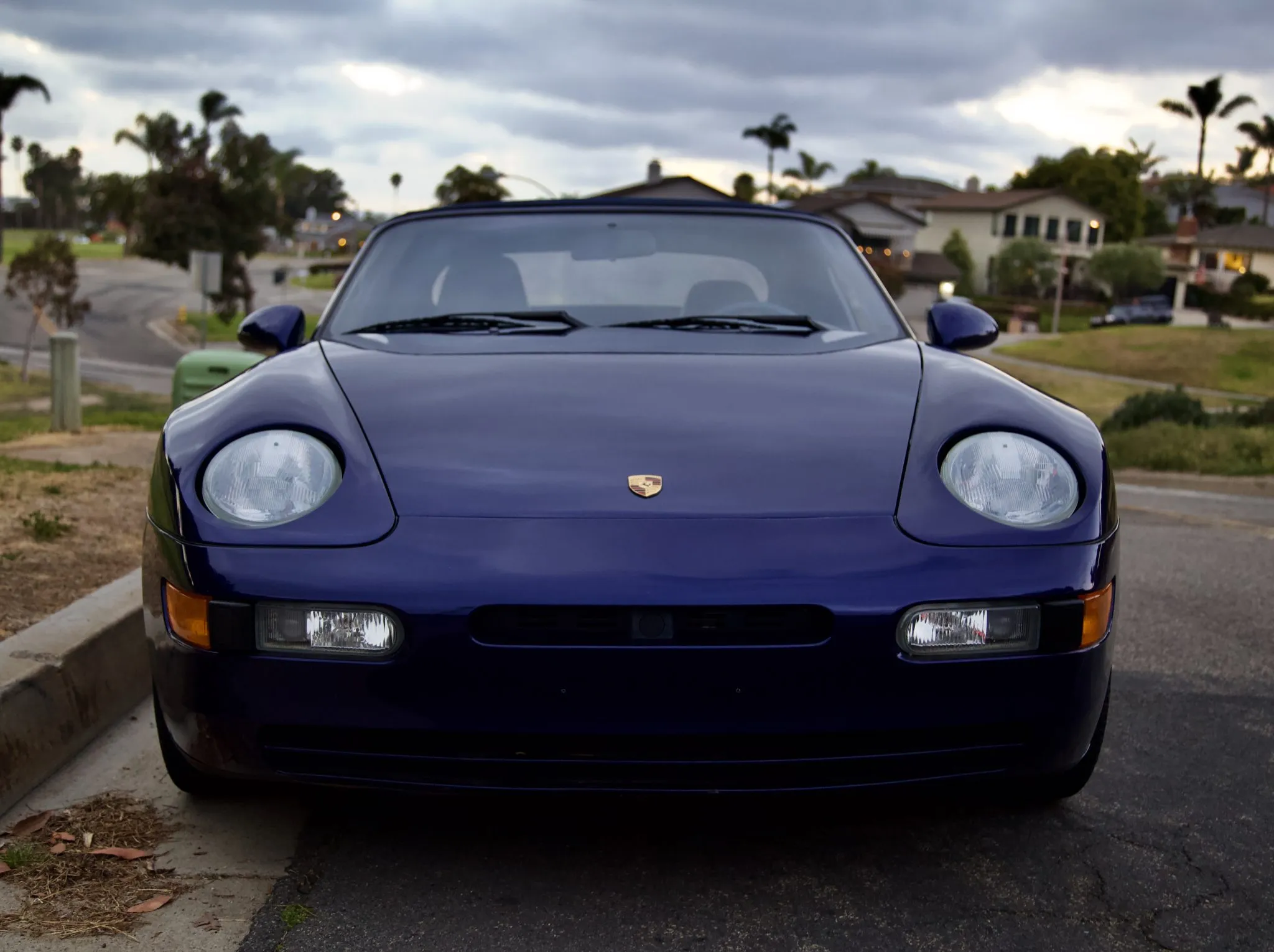 1994 Porsche 968 Cabriolet in Iris Blue Metallic