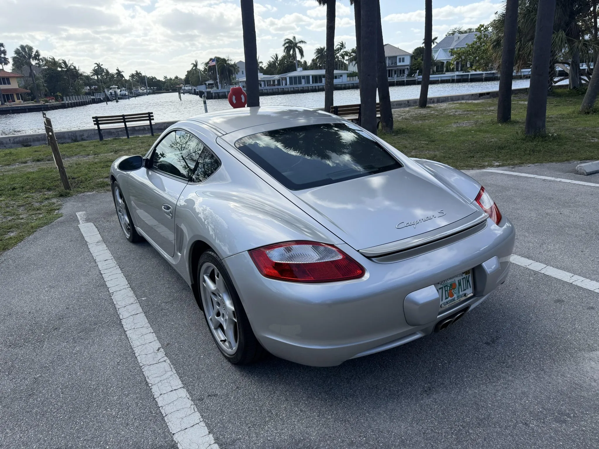 2006 Porsche Cayman S in Arctic Silver Metallic