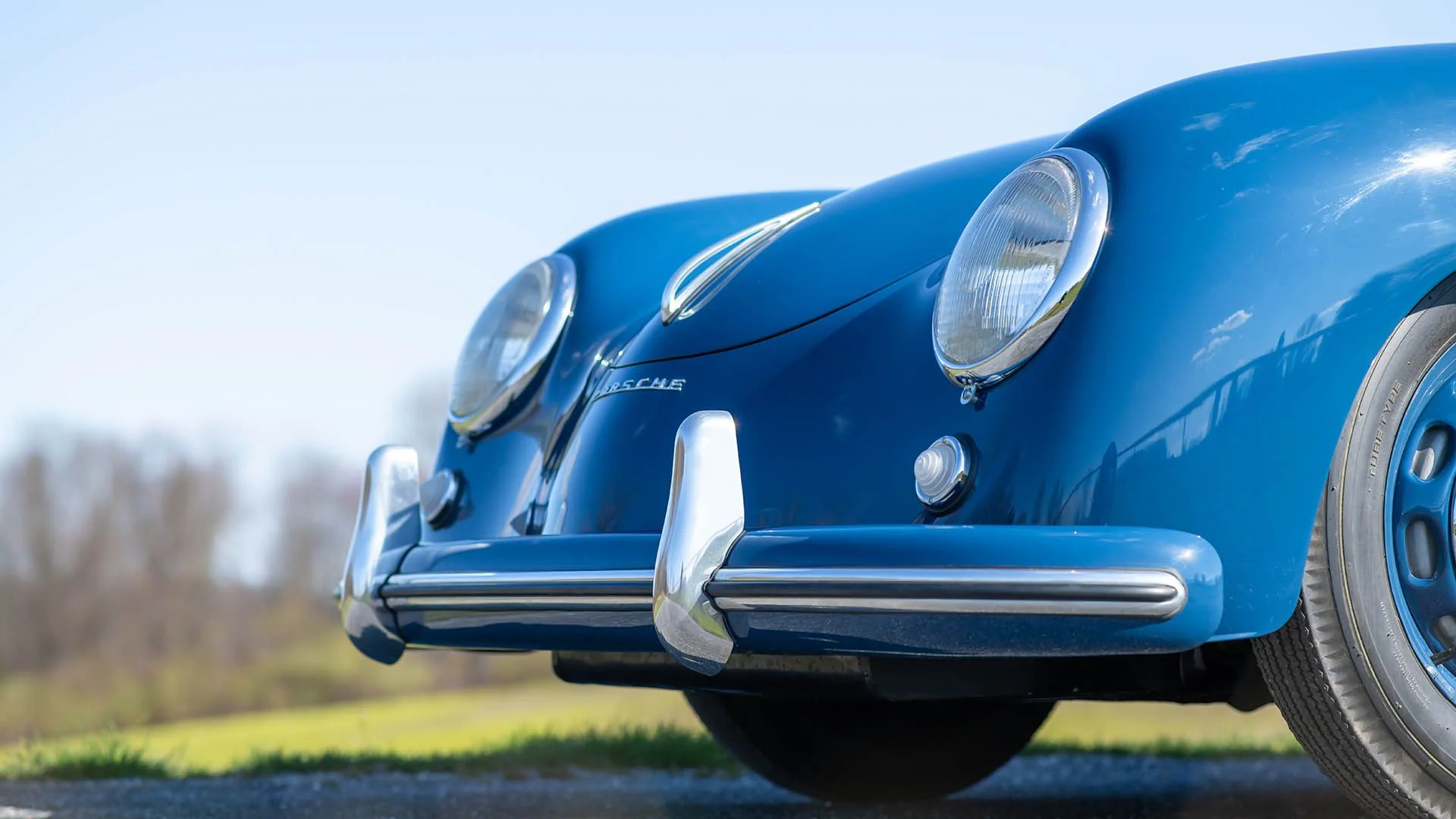 1953 Porsche 356 "Pre-A" 1500 Coupe in Azure Blue