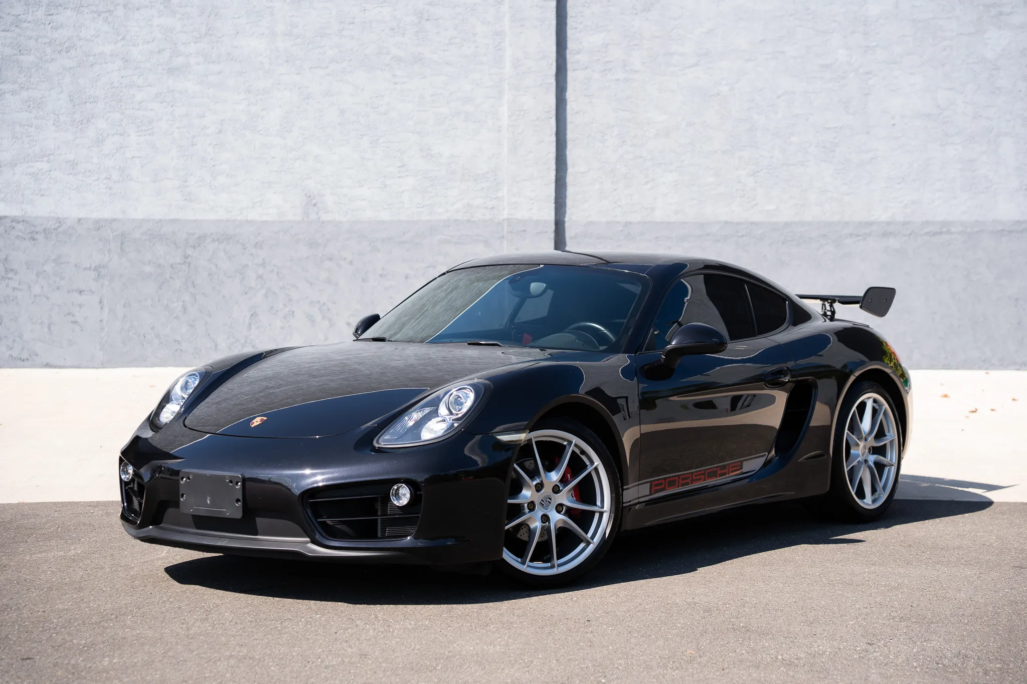 2014 Porsche Cayman in Basalt Black Metallic