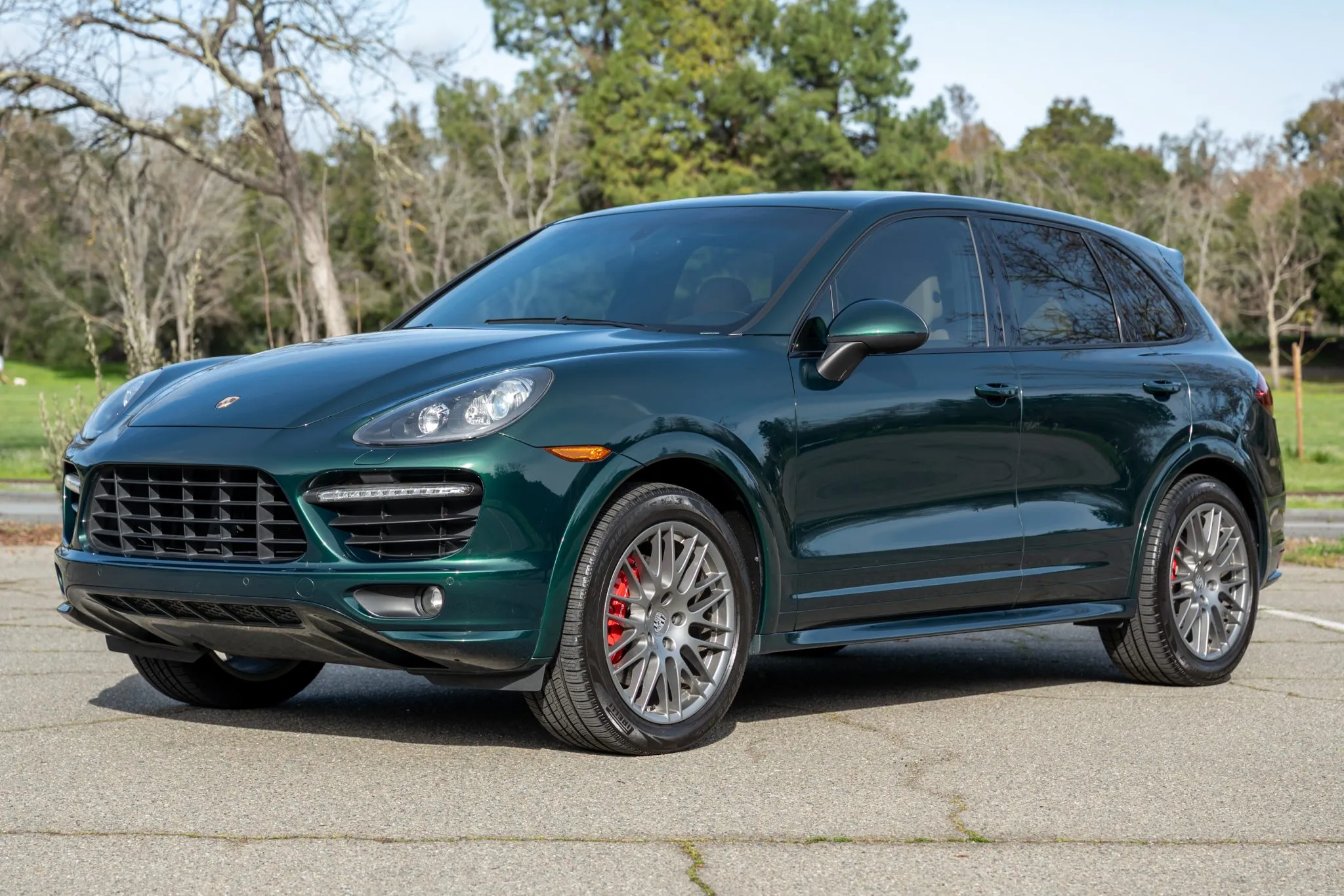 2014 Porsche Cayenne GTS in Jet Green Metallic