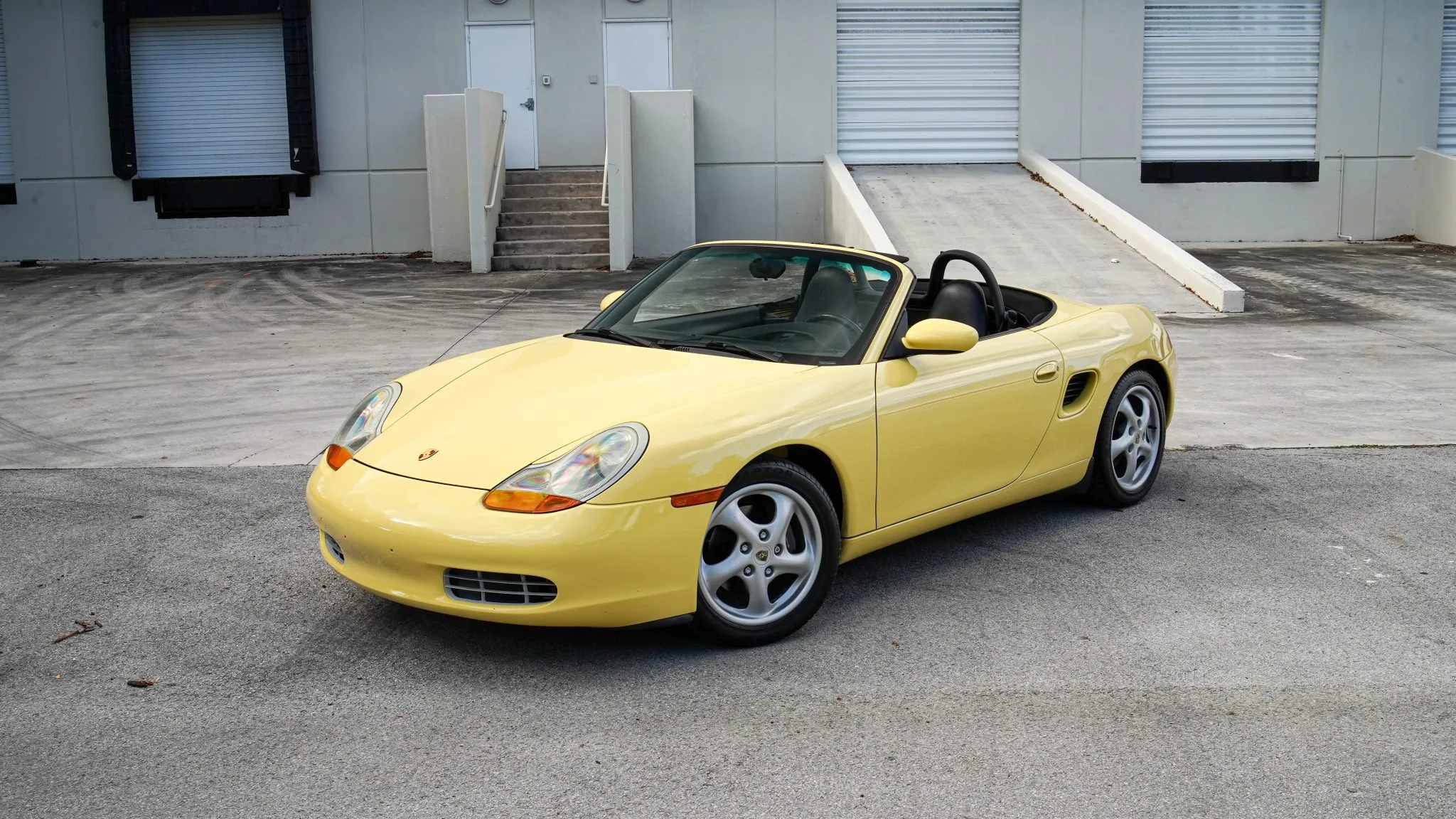1999 Porsche Boxster in Pastel Yellow