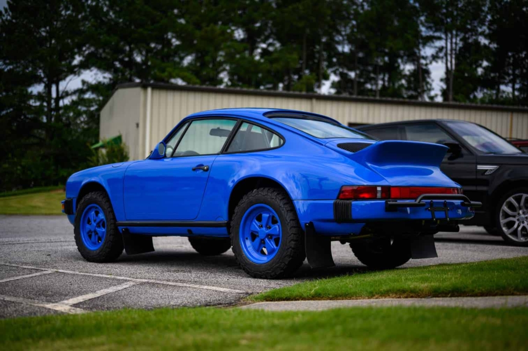 1988 Porsche 911 Carrera in Acid Blue