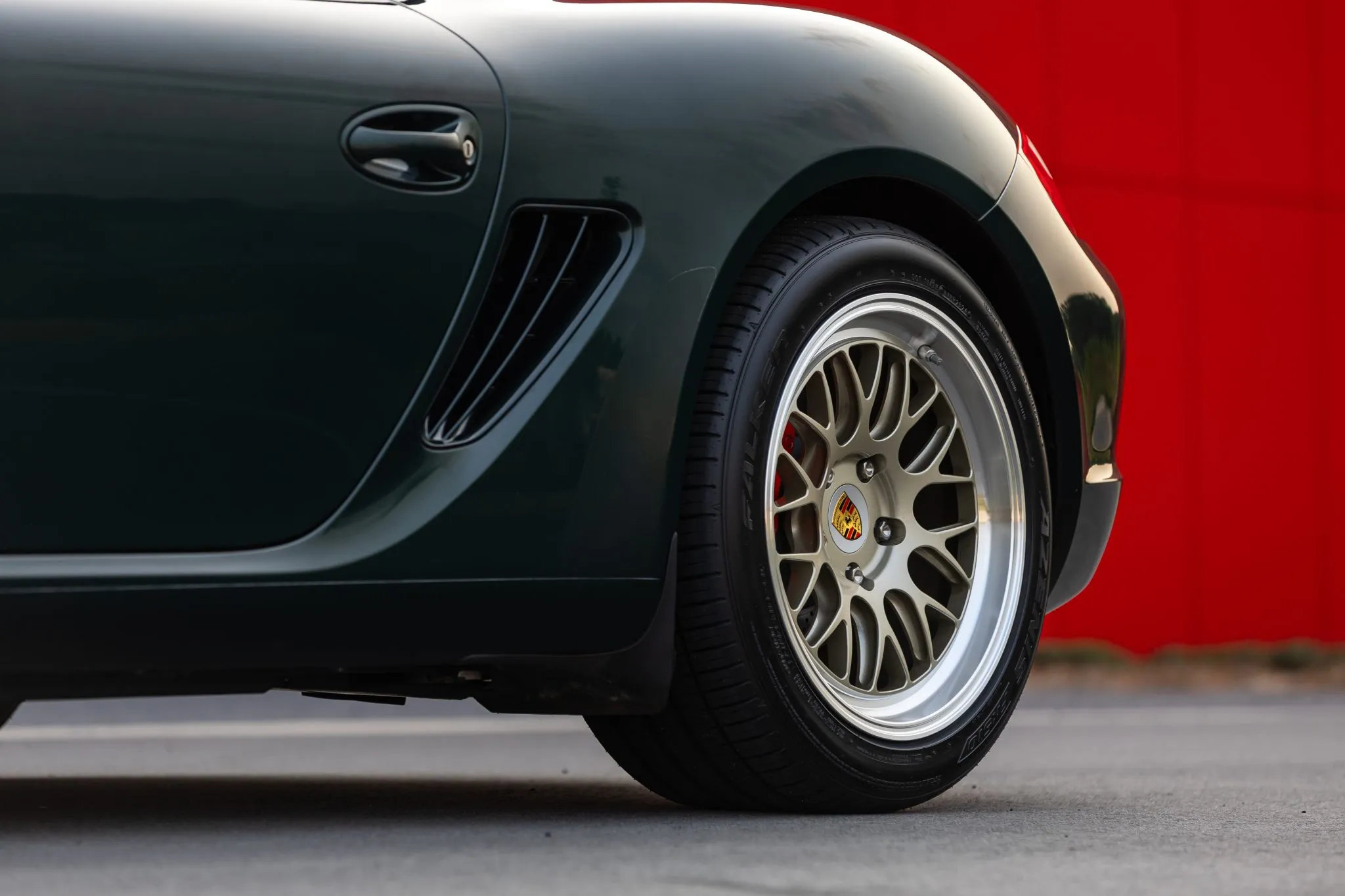2007 Porsche Cayman S in Forest Green Metallic