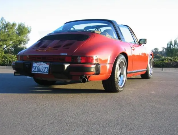 1981 Porsche 911SC Targa in Indiana Red Metallic