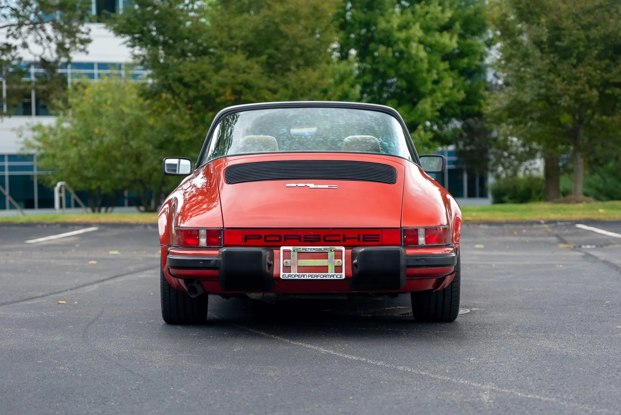 1985 Porsche 911 Turbo Coupe in Metallic Red