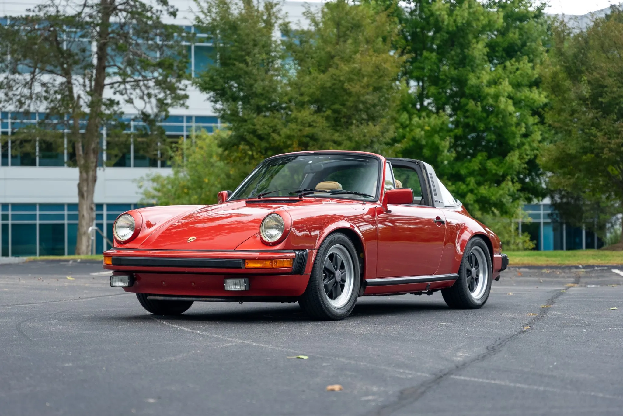 1985 Porsche 911 Turbo Coupe in Metallic Red