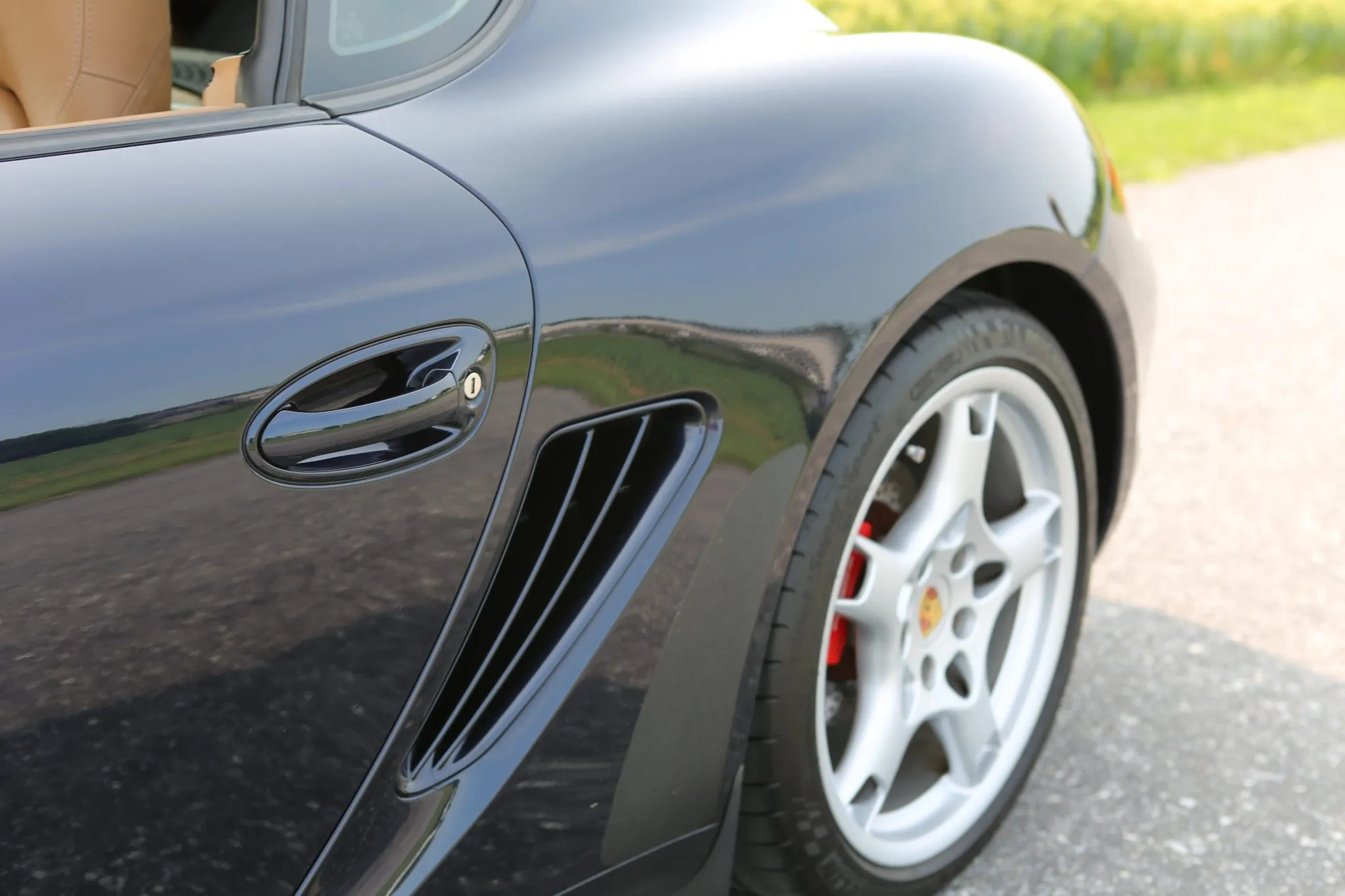 2006 Porsche Cayman S in Midnight Blue Metallic