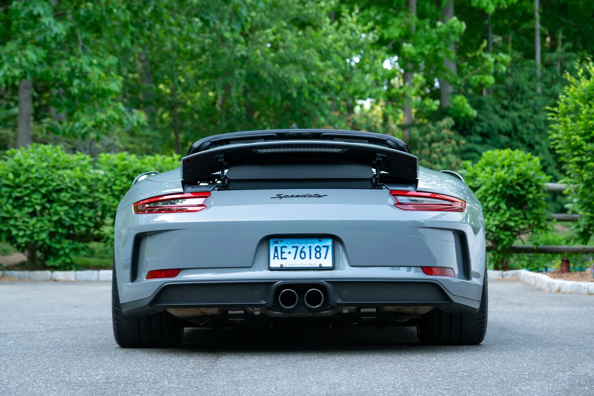 2019 Porsche 911 Speedster in Nardo Grey
