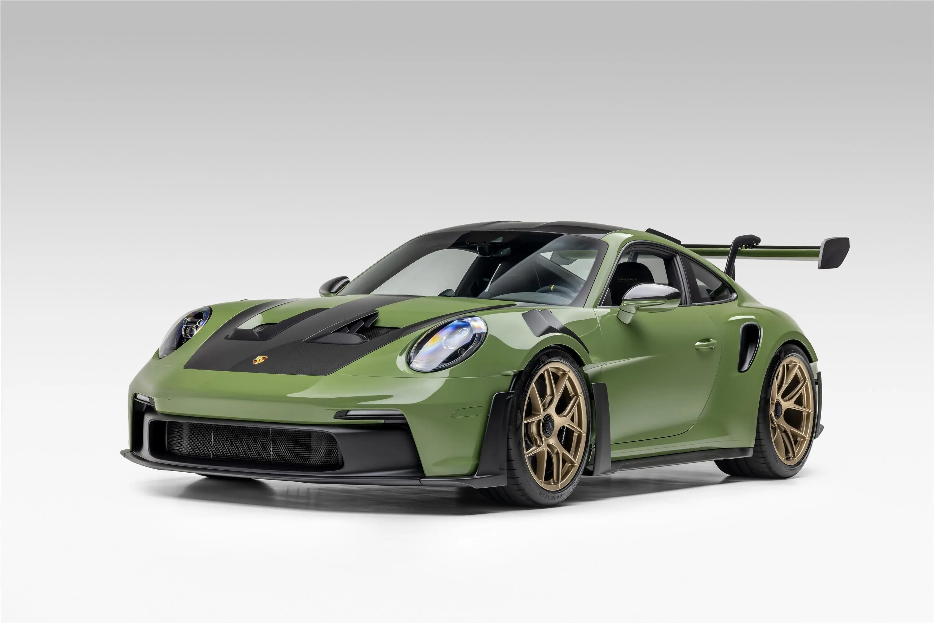 2024 Porsche 911 GT3 RS Weissach in Olive Green
