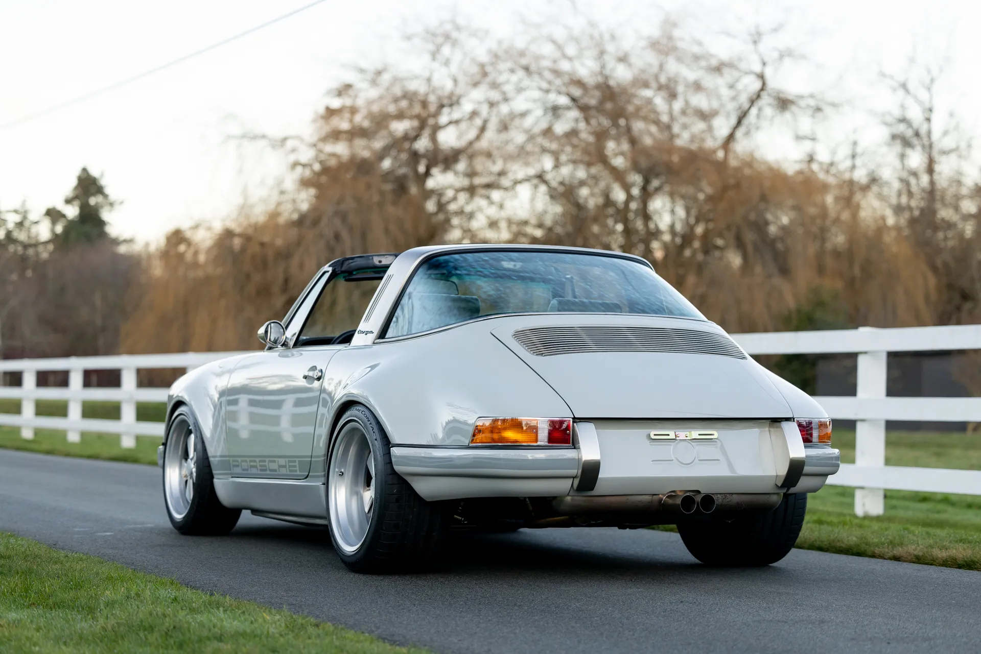 1987 Porsche 911 Carrera Targa 3.8L G50 in Dolphin Grey