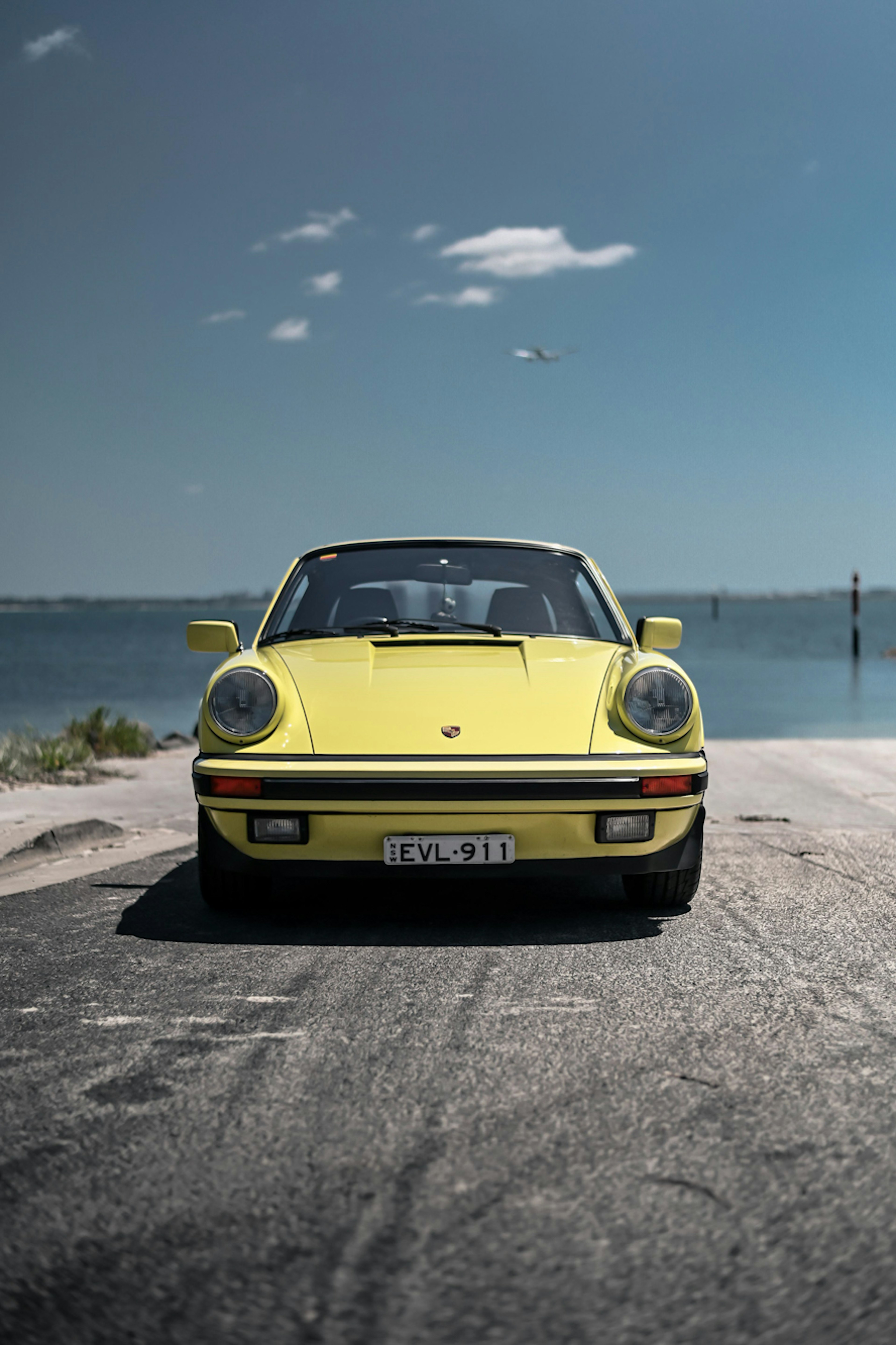 1987 Porsche 911 Carrera 3.2 Cabriolet in Summer Yellow