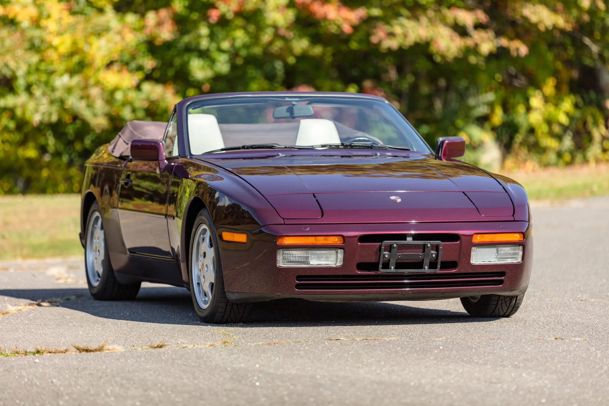 1990 Porsche 944 S2 Cabriolet in Cyclamen Red Pearl